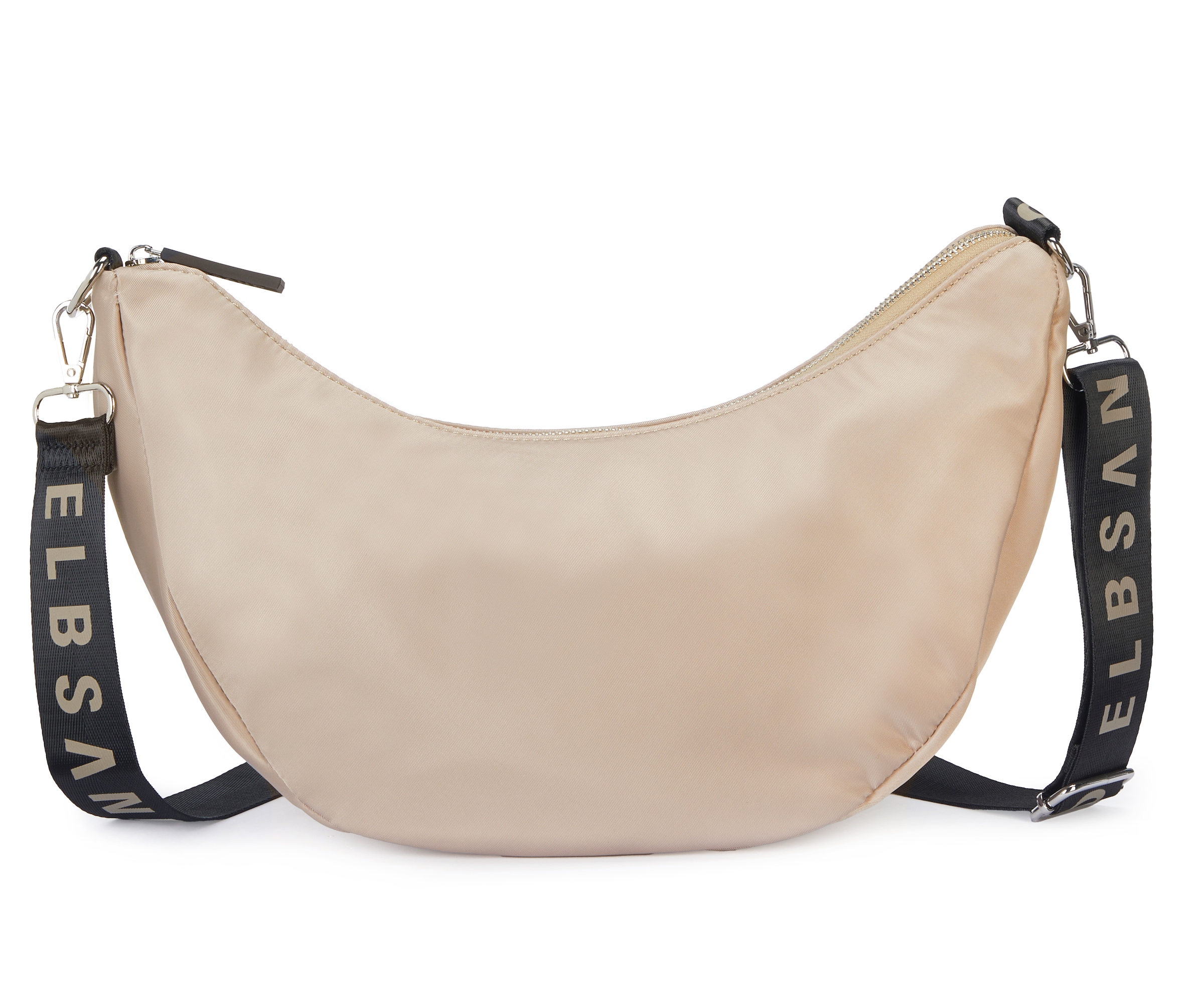 Elbsand Sac à bandoulière »Hobo-Tasche, Schultertasche, Minibag, Henkeltasche, Crossbody Bag« Sac à main femme à bandoulière en matière douce VEGAN