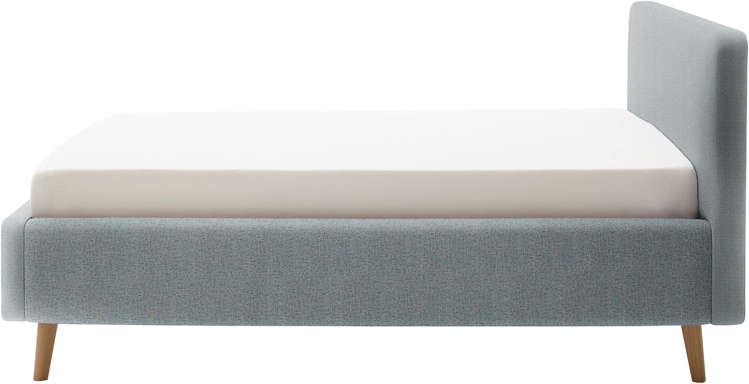 meise.möbel Lit rembourré »MATTIS, Bett wahlweise mit Bettkasten, Strukturstoff Multicolor« Meilleure vente, au choix avec coffre de lit