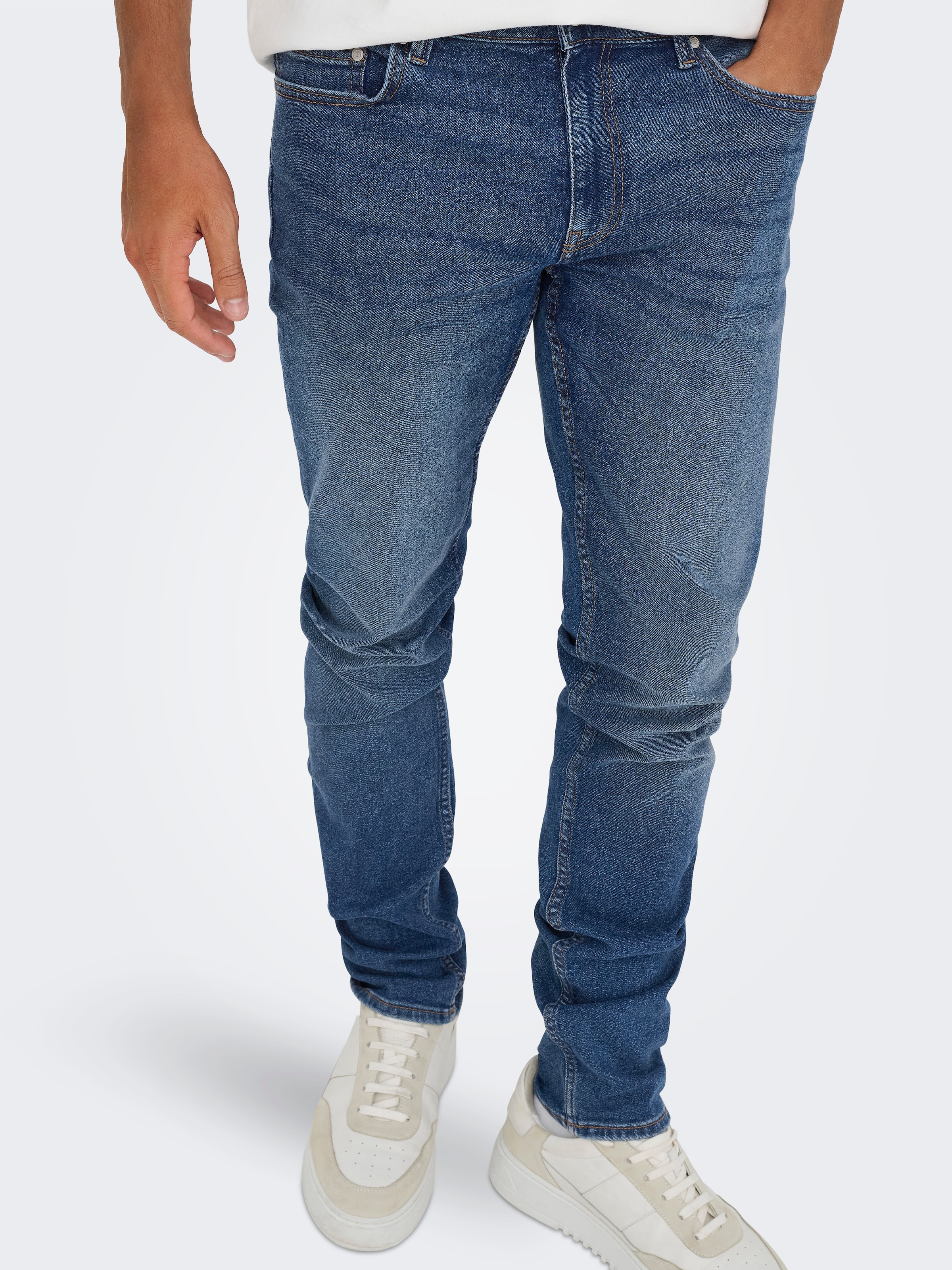 ONLY & SONS Jeans slim »ONSLOOM SLIM 5748 EY BOX JEANS MU« Baumwollmischung, slim fit