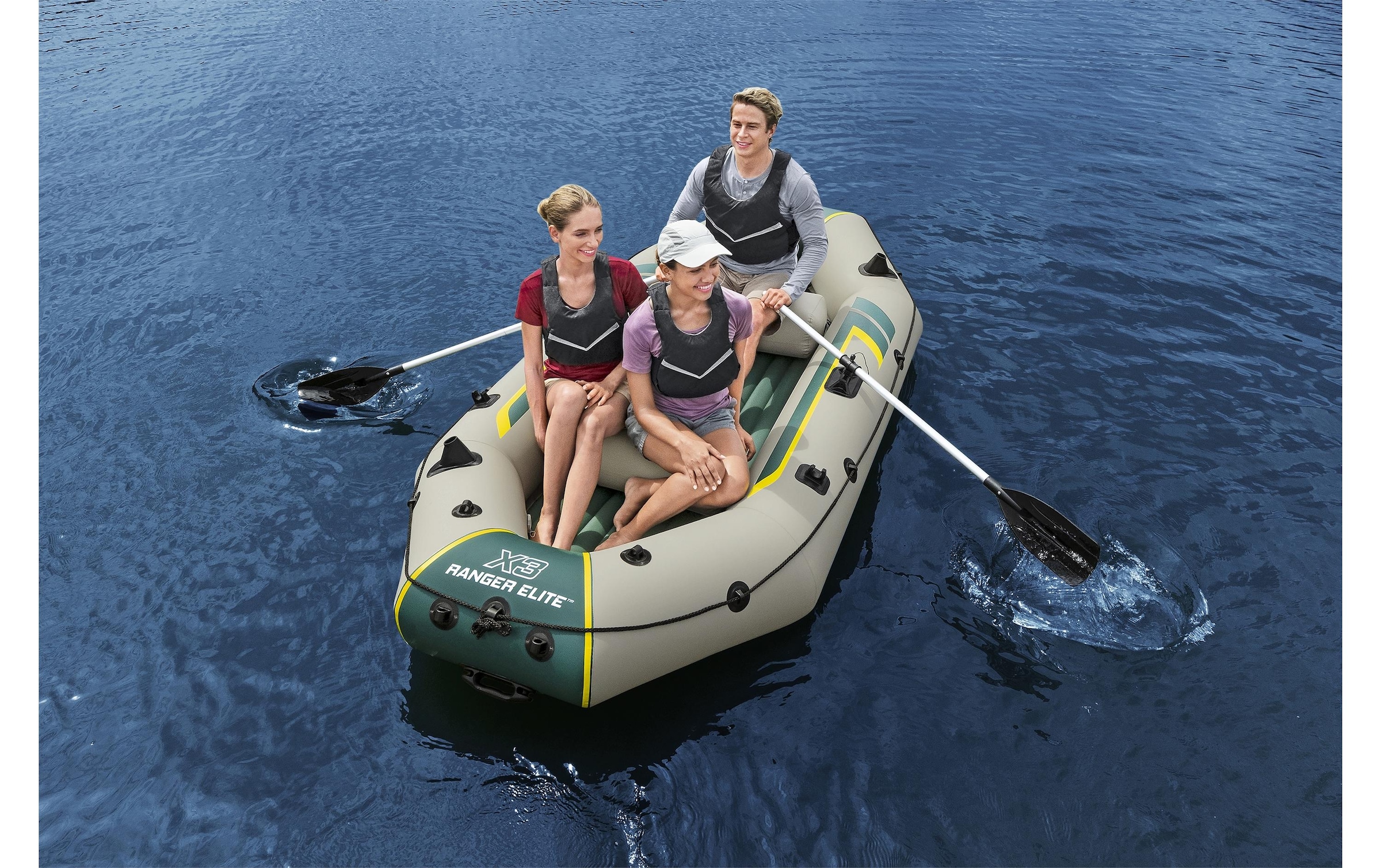 Bestway Bateau pneumatique »Hydro-Force Komplett-Set Ranger Elite X3« Gummiboot