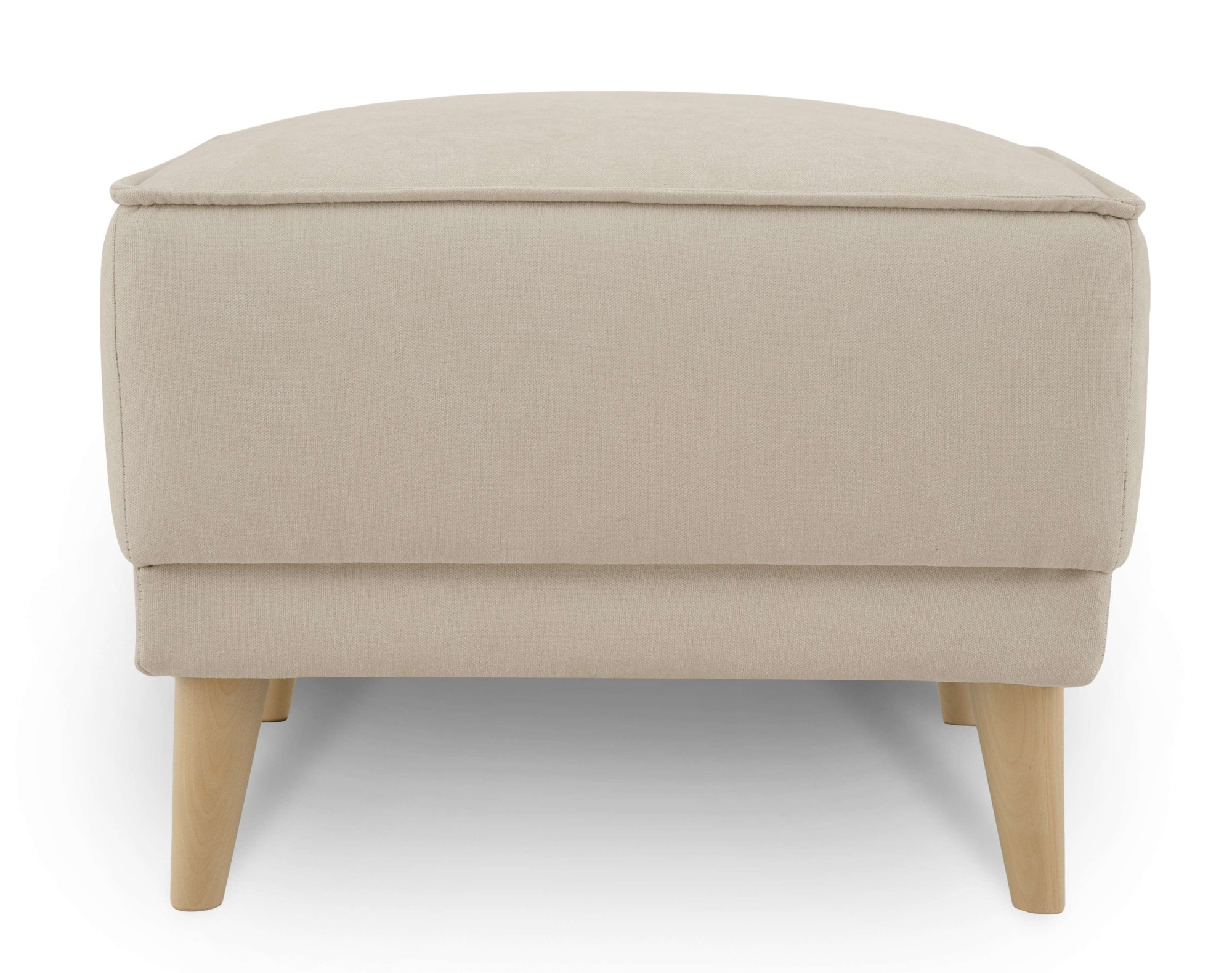 GOODproduct Polsterhocker »Oland Skandi« passend zur Serie Oland Skandi, Skandi-Design, Massivholzfüsse