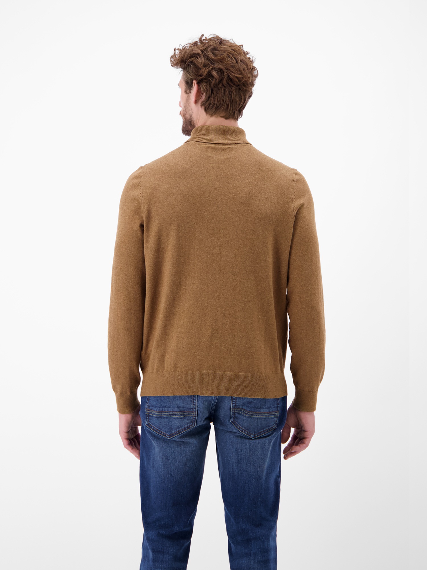 LERROS Pull à col roulé »Herren Rollkragen-Strickpullover«