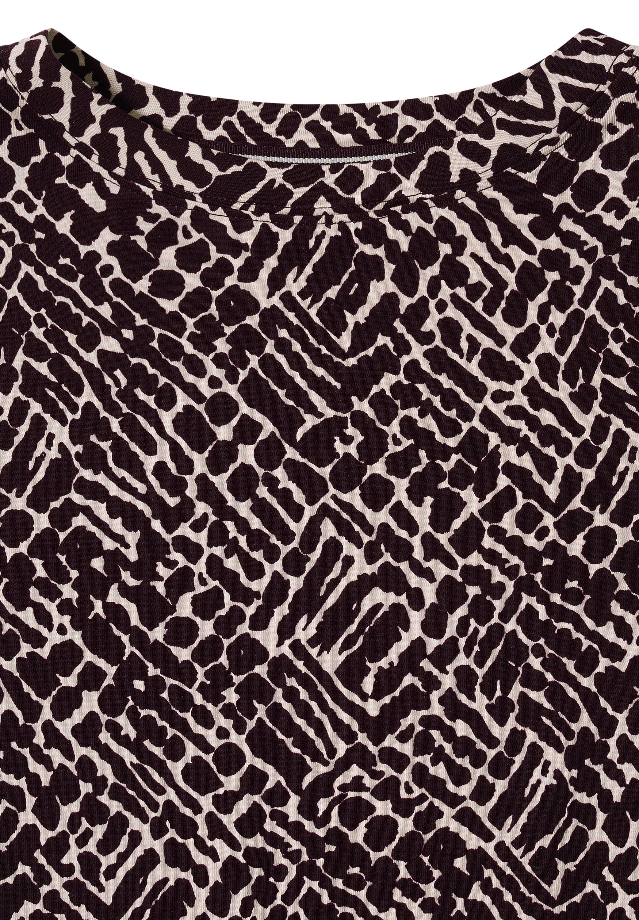 Cecil T-shirt à manches 3/4 mit Minimal Print