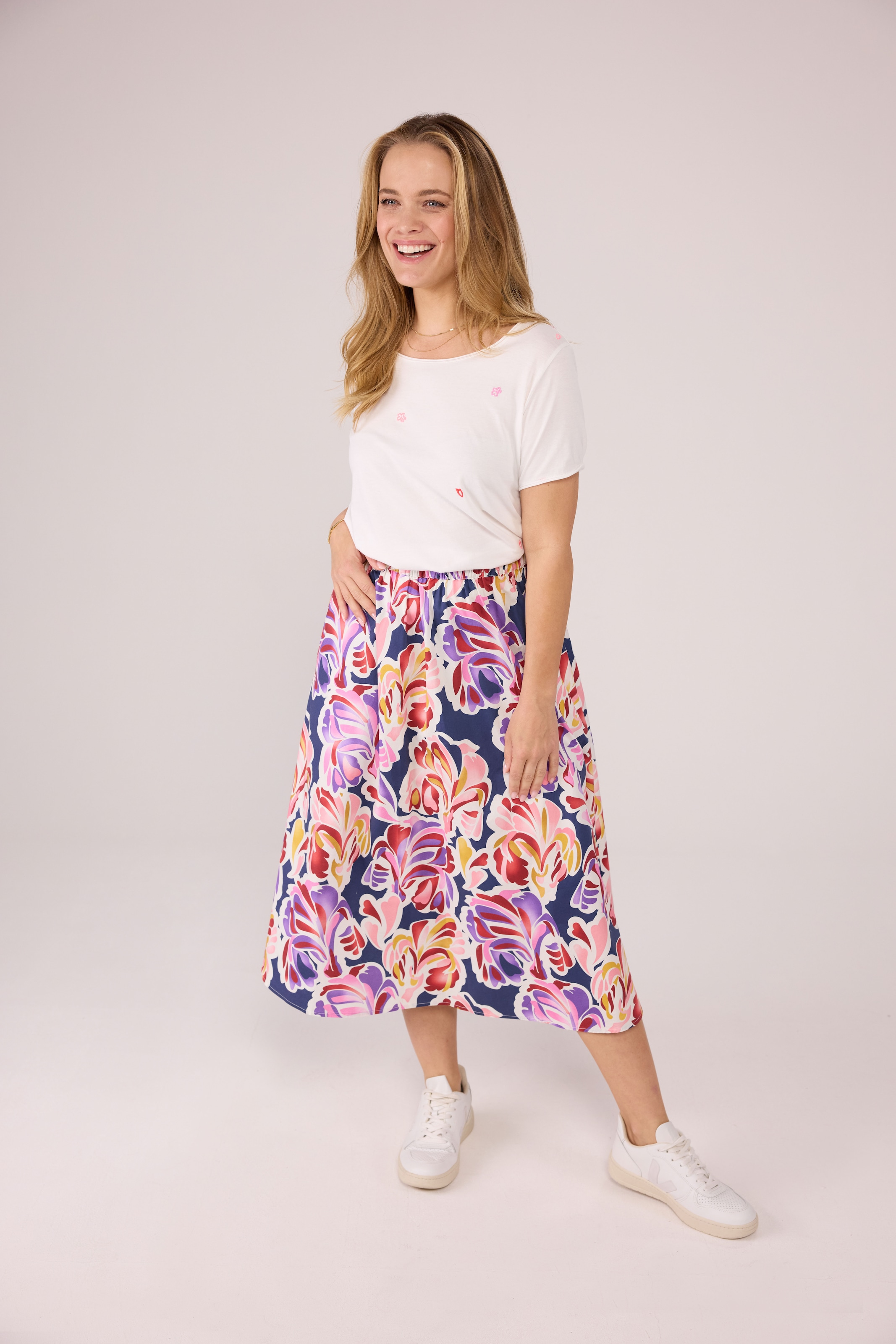 Lieblingsstück Midirock »RayaL« mit allover Print