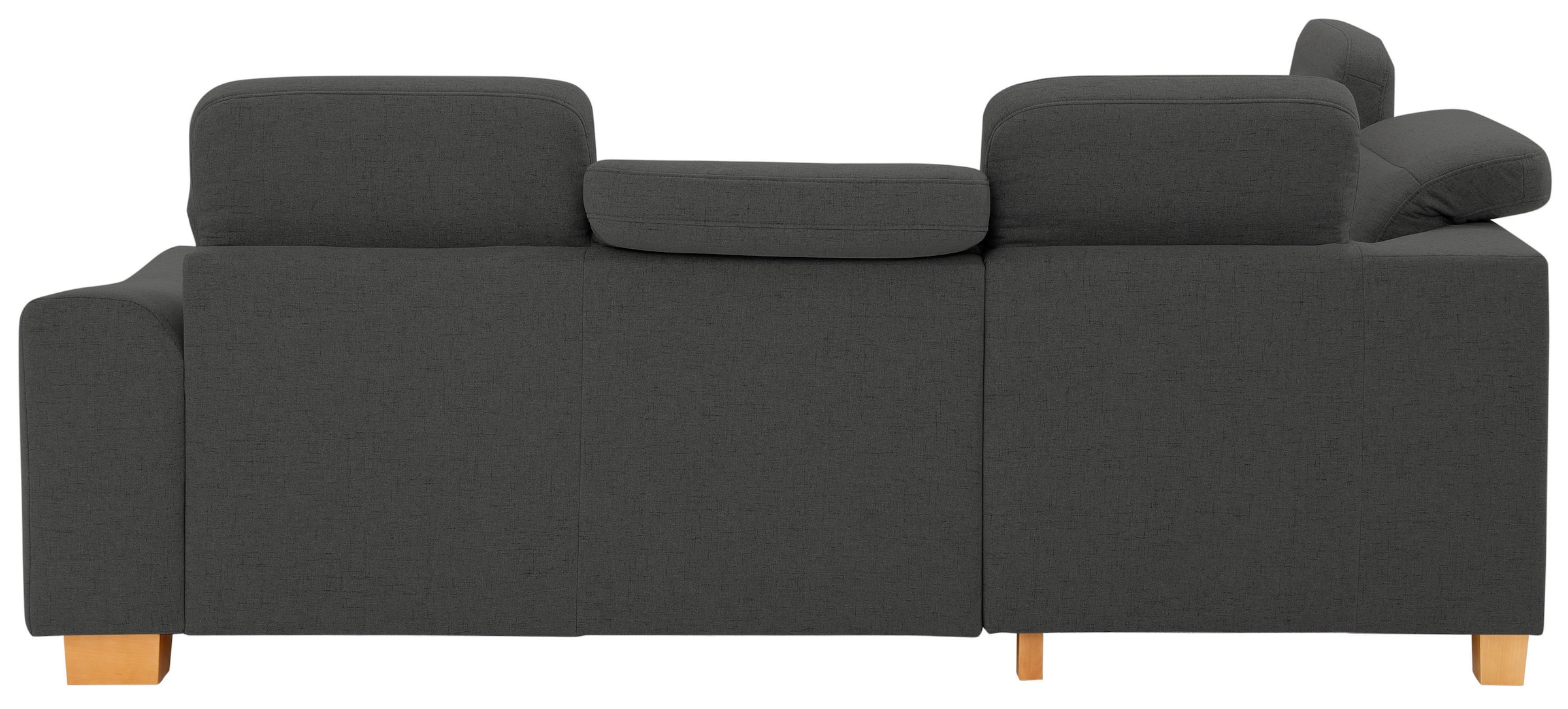 Home affaire Ecksofa »Dundee L-Form« wahlweise mit Kopfteilverstellung und zusätzlich mit Bettfunktion