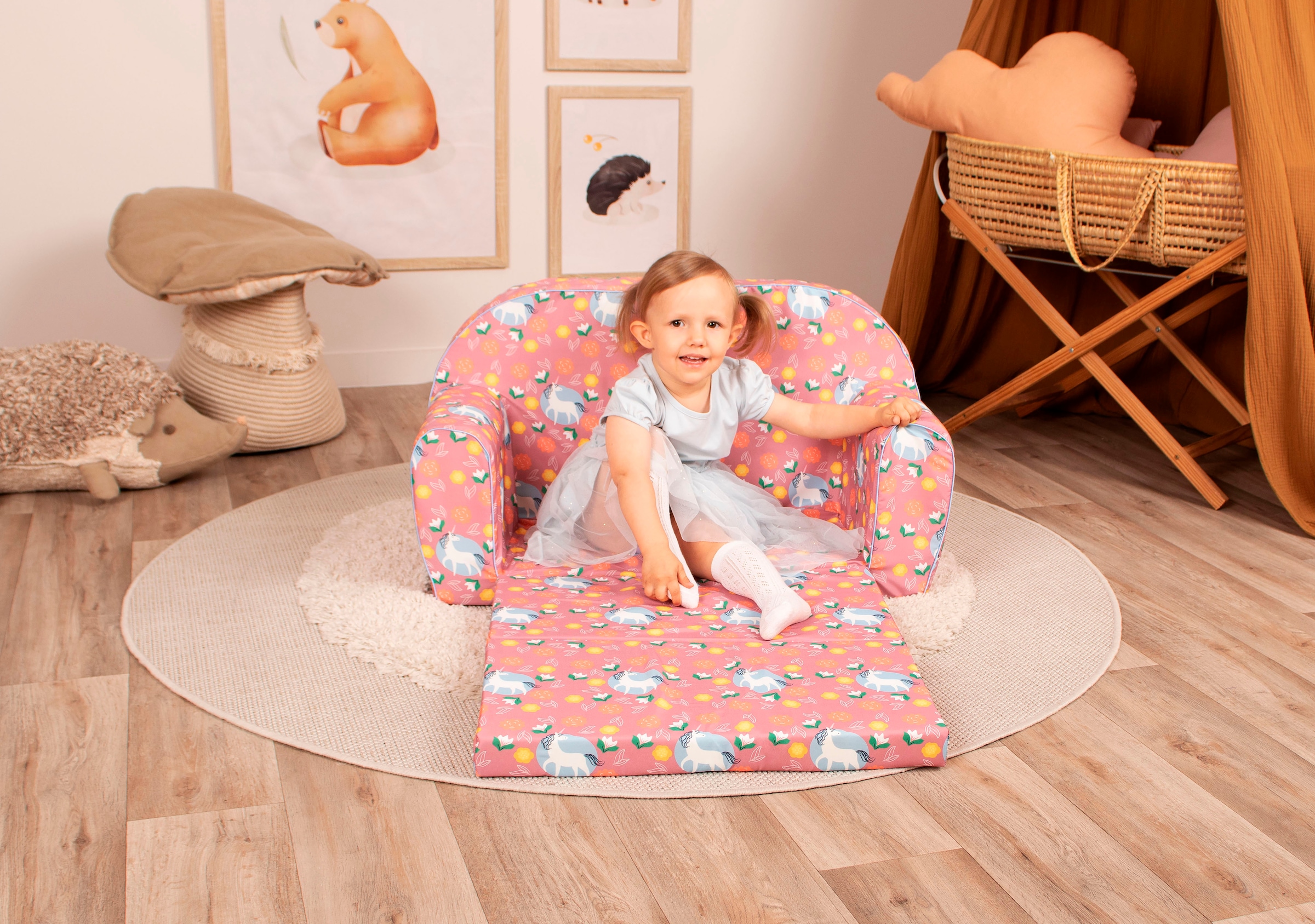 Knorrtoys® Sofa »Einhorn pink« für Kinder; Made in Europe