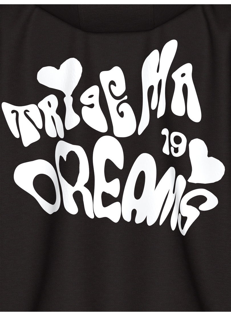 Trigema Sweatshirt »TRIGEMA Hoodie mit grossem Rückenprint«
