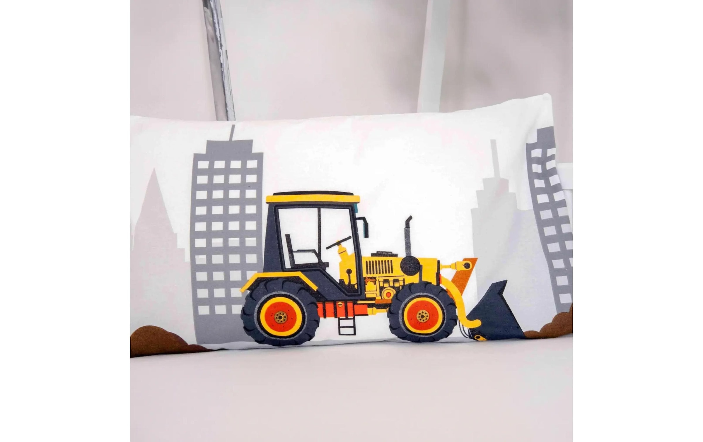 Herding Kinderbettwäsche »Baustelle« mit niedlichem Baustellen Motiv