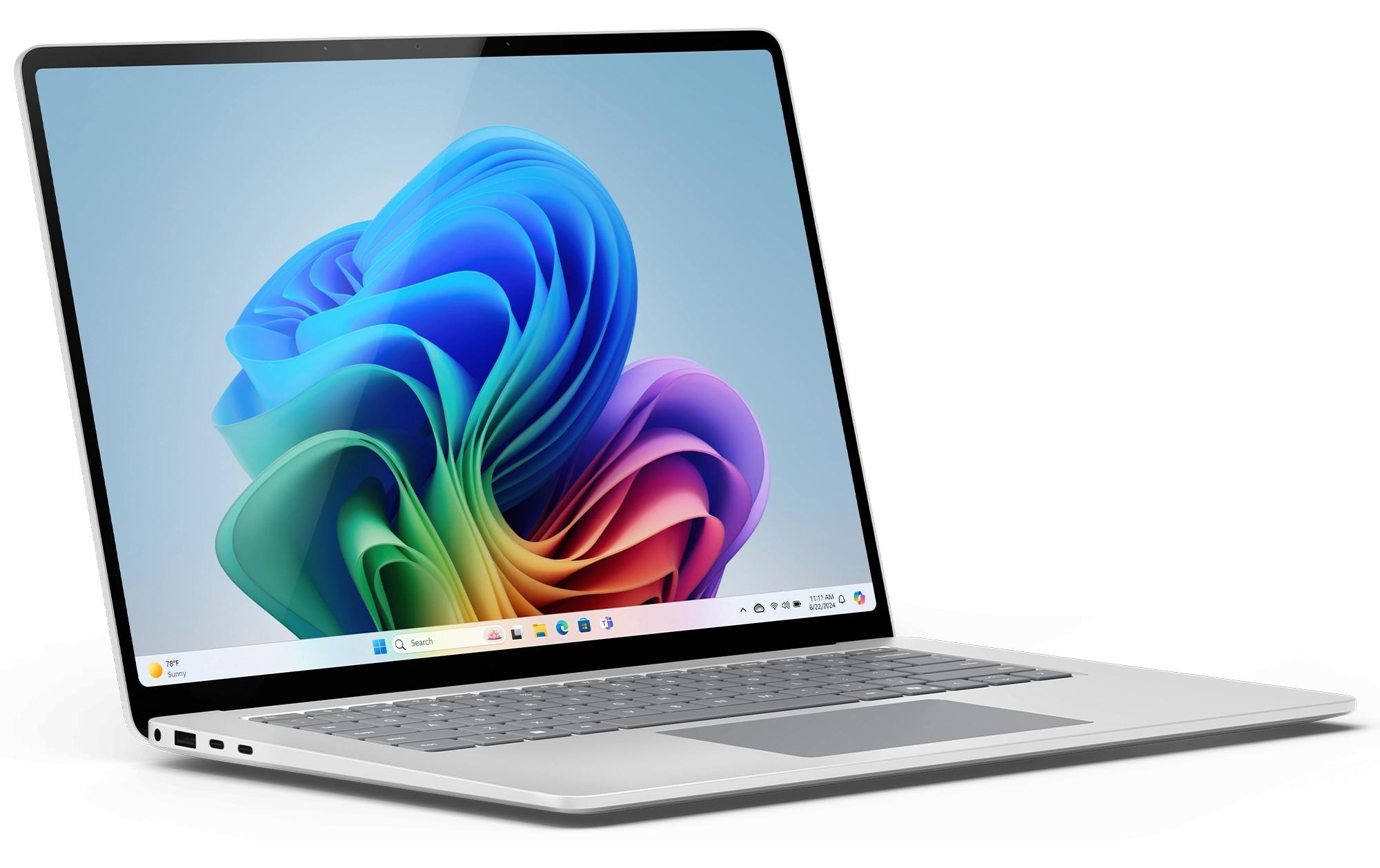 Microsoft Notebook »7. Edition 15 (X Elite, 16 GB, 512 GB)« / 15 ″ Qualcomm Snapdragon X Elite Adreno