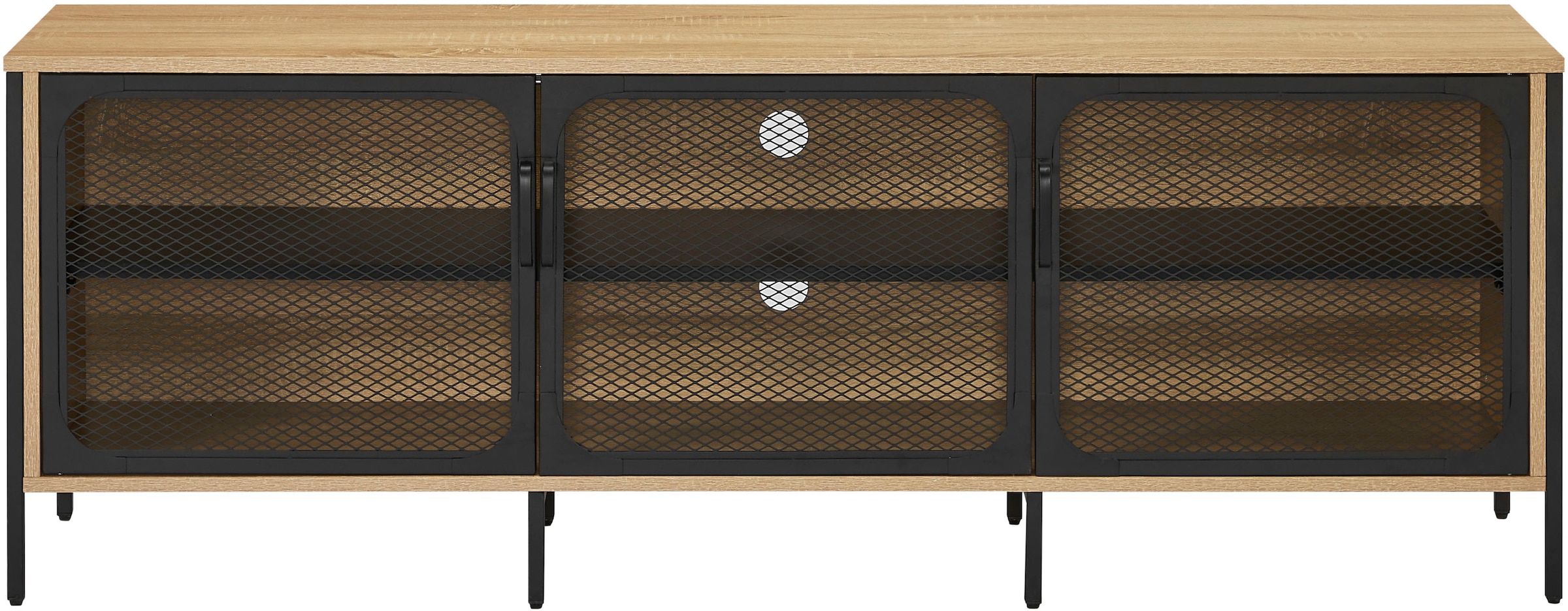 GOODproduct Tableau TV »Amance« mit ABS-Kanten und pulverbeschichteten Metallbeinen, Breite 150 cm