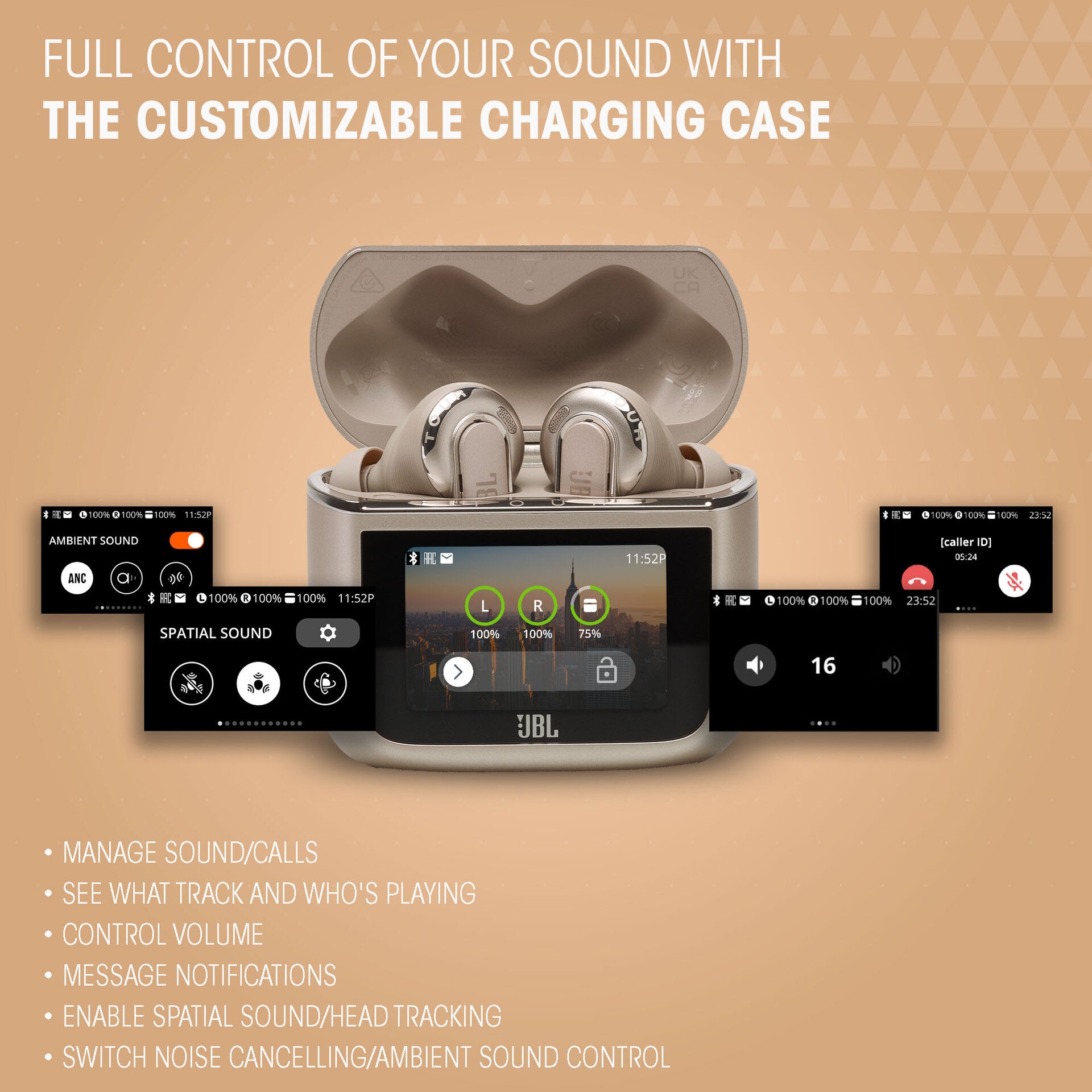 JBL Écouteurs intra-auriculaires sans fil »TOUR PRO 3 TWS«