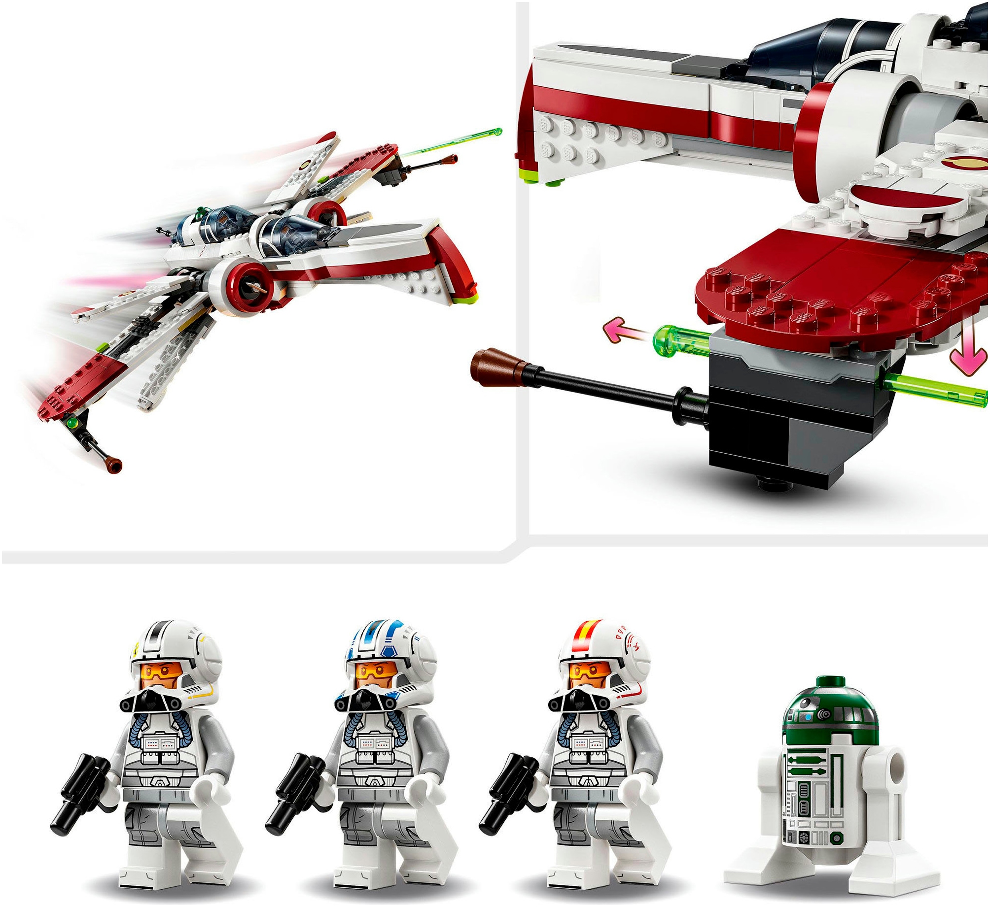 LEGO® Pions de construction »ARC-170 Starfighter™ (75402), LEGO Star Wars« Made in Europe