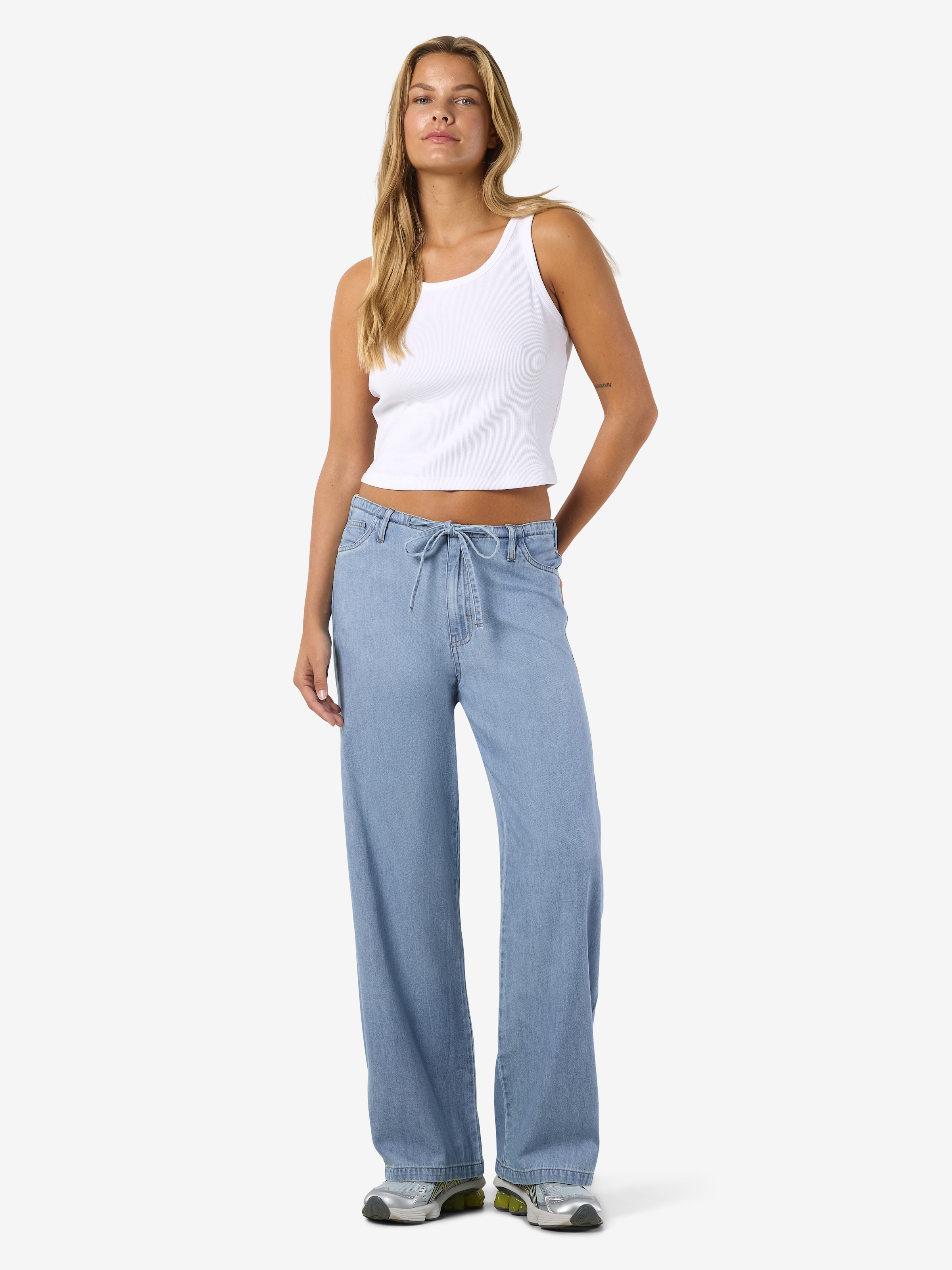 Noisy may Jeans droit »NMRINE NW WIDE PANTS MG008LB NOOS«
