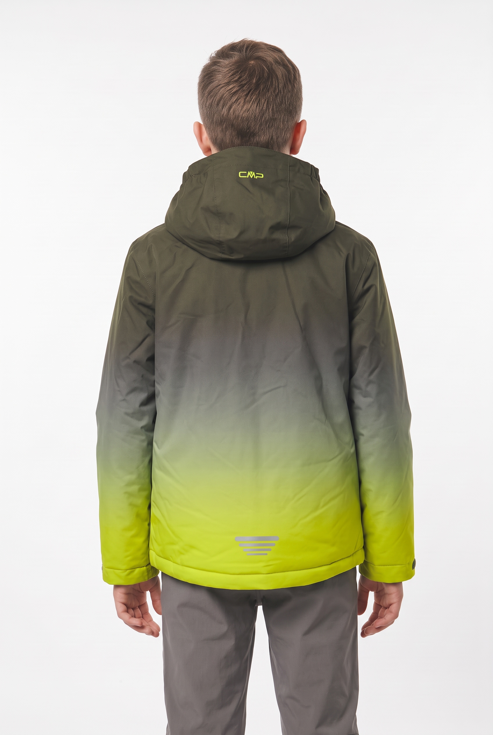 CMP Veste d'hiver »KID JACKET SNAPS HOOD« avec capuche Atmungsaktiv und wasserdicht, abnehmbare Kapuze, für Alpinski-Einsatz