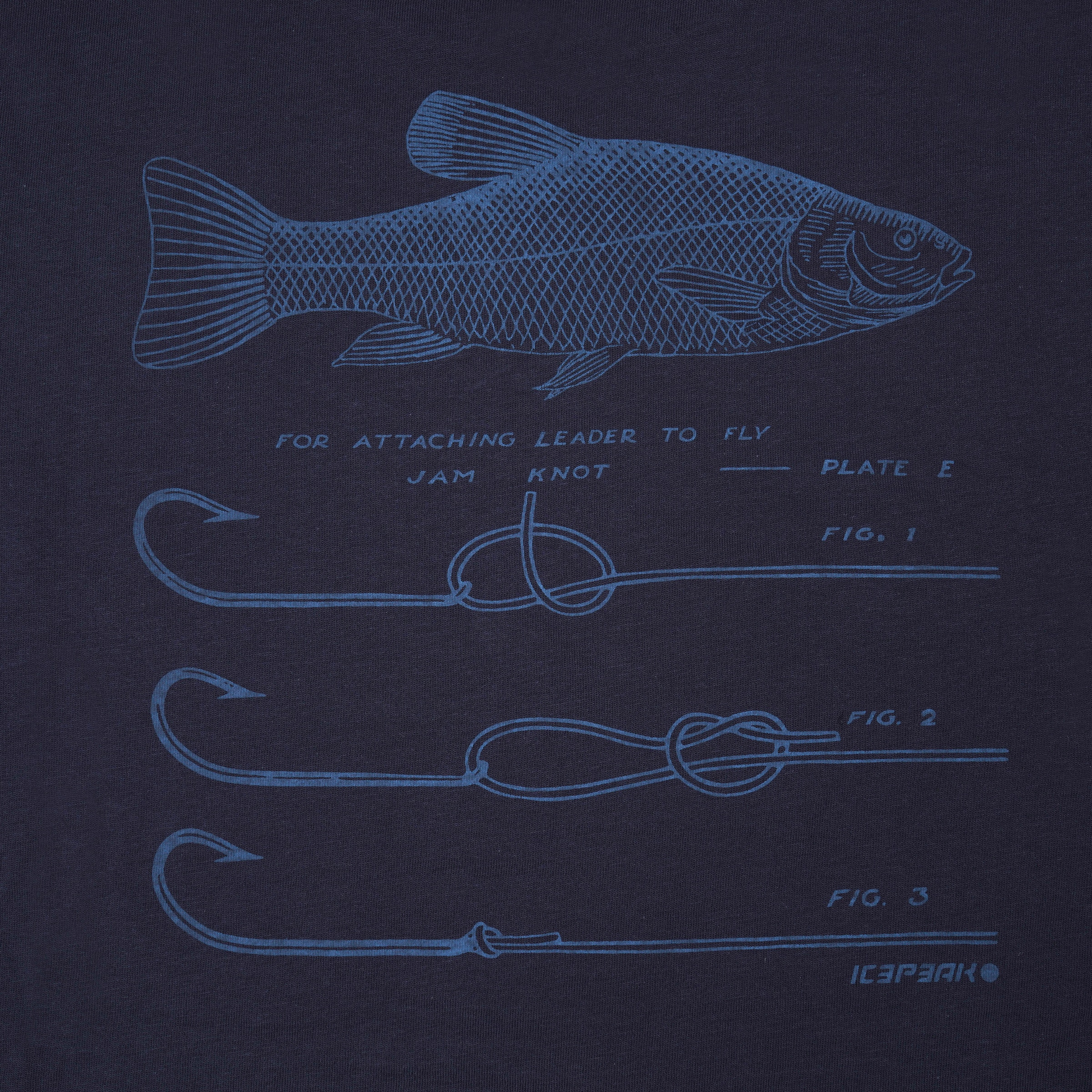 Icepeak T-Shirt »MOSBACH« mit Print, aus Baumwolle, klassischer T-Shirt-Schnitt
