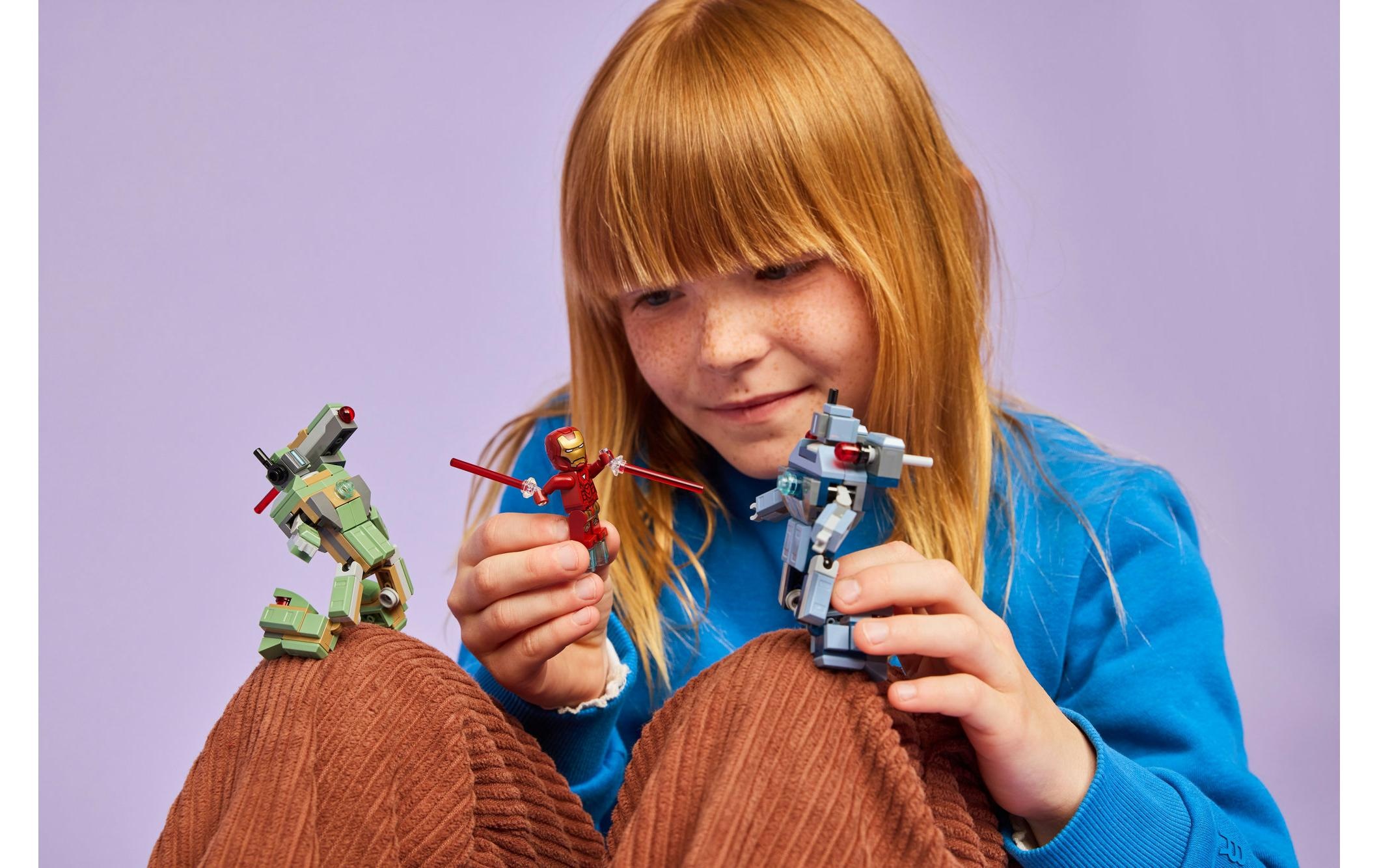 LEGO® Spielbausteine »LEGO® Marvel Iron Man and War Machine vs. Hammer-Drohnen 76320«