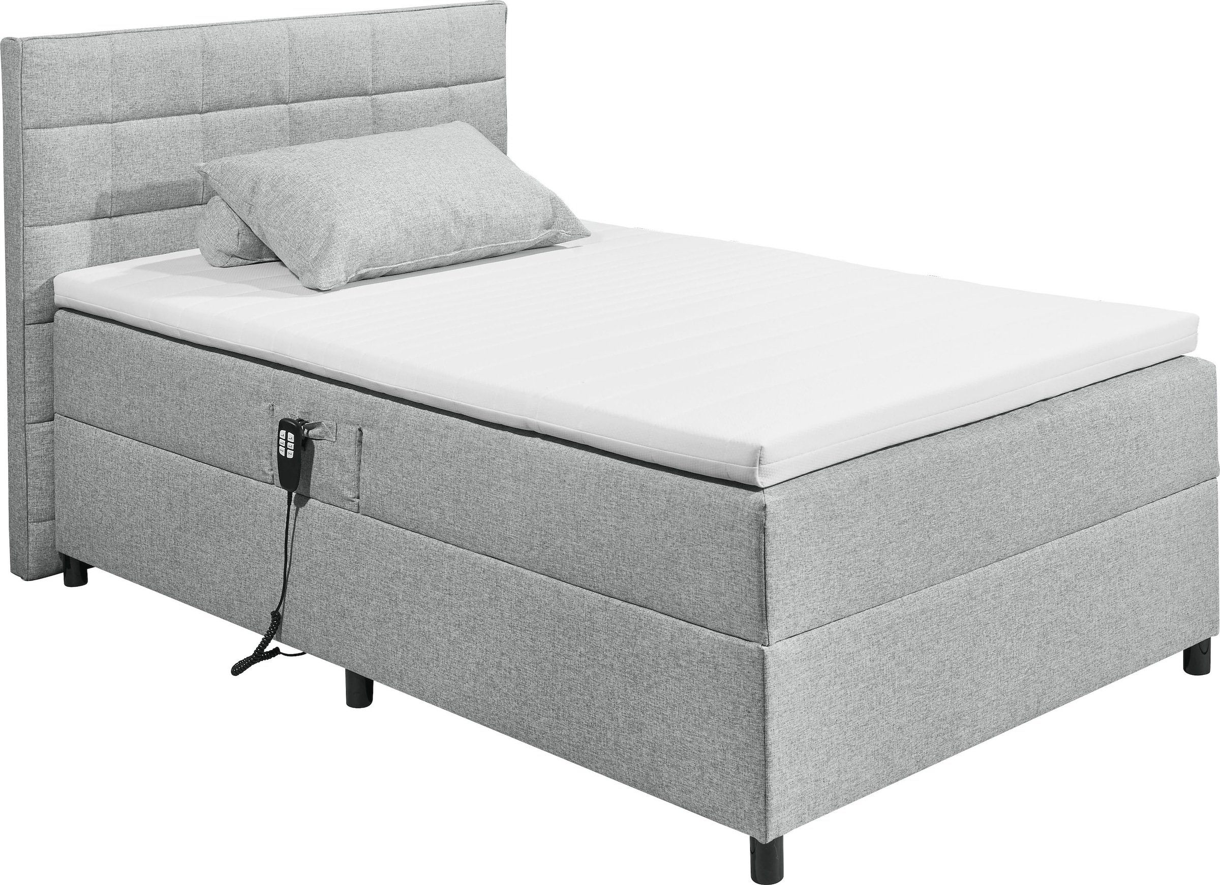 ED EXCITING DESIGN Lit de boxe »Mariborsko« inkl. Motor und Topper