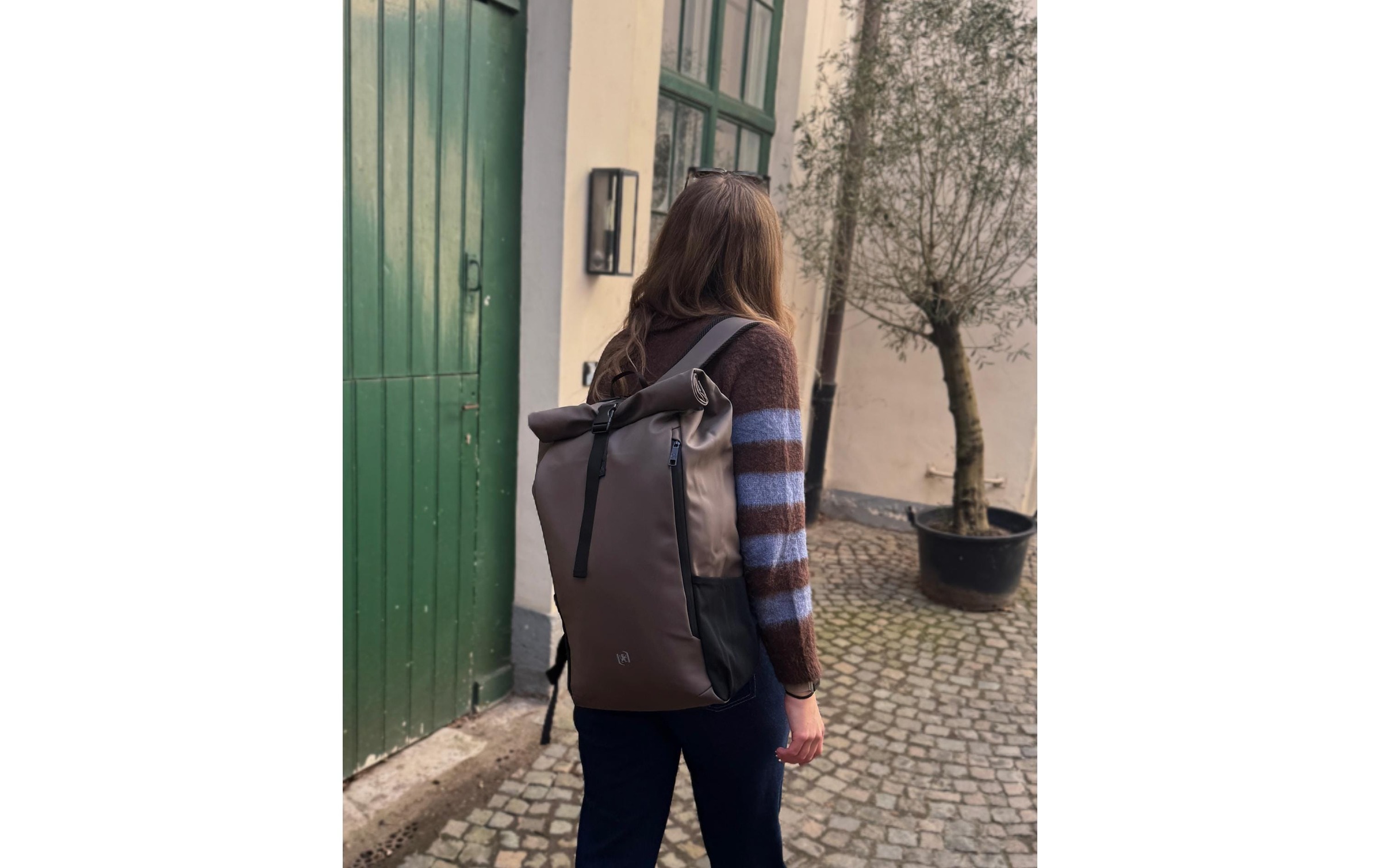 OXFORD Laptoprucksack »Identity Roll Top 24 l«
