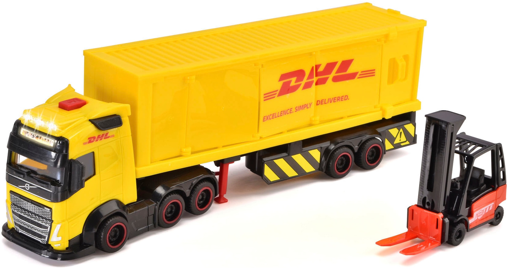 Dickie Toys Camion jouet »DHL Truck« mit Licht und Sound