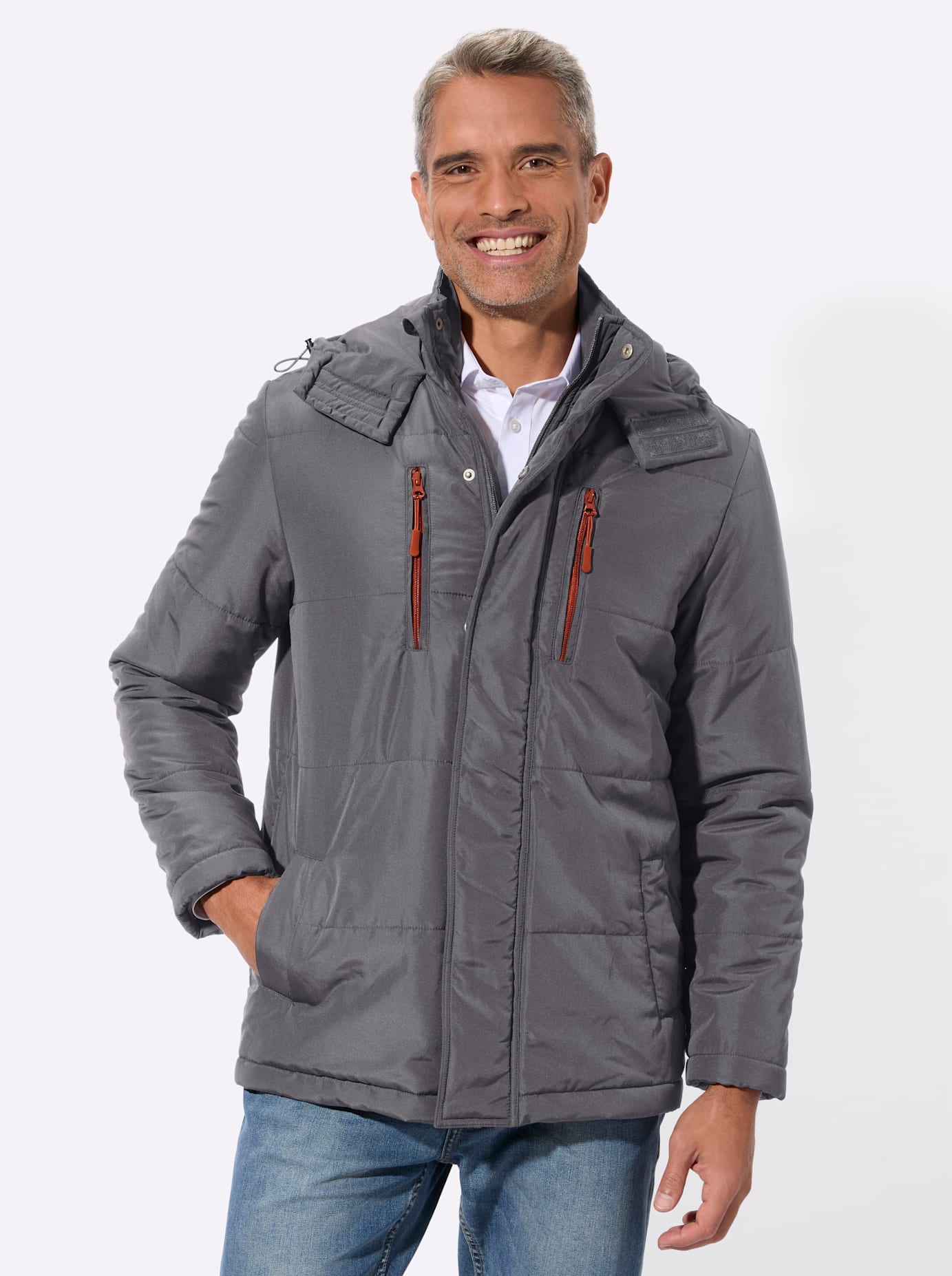 Classic Veste matelassée avec capuche