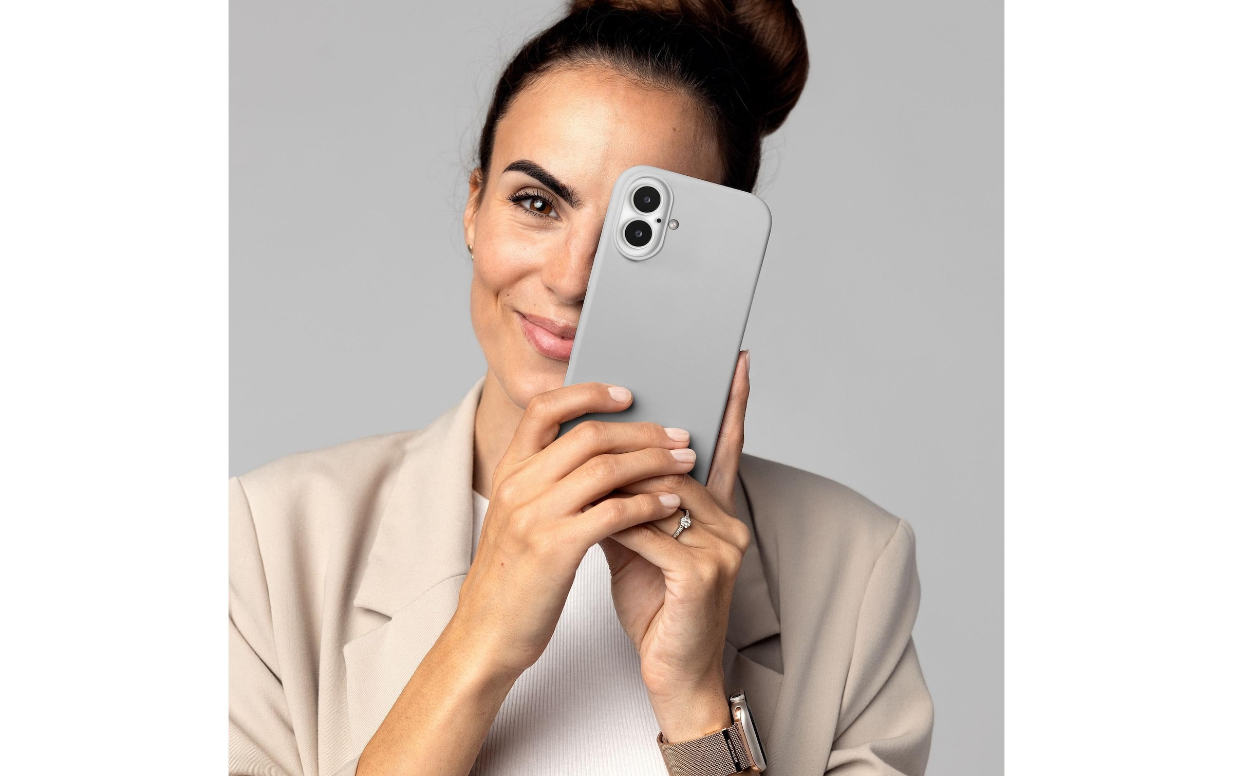 VONMÄHLEN Backcover »Soft Silicone iPhone 16 Plus« Apple iPhone 16 Plus