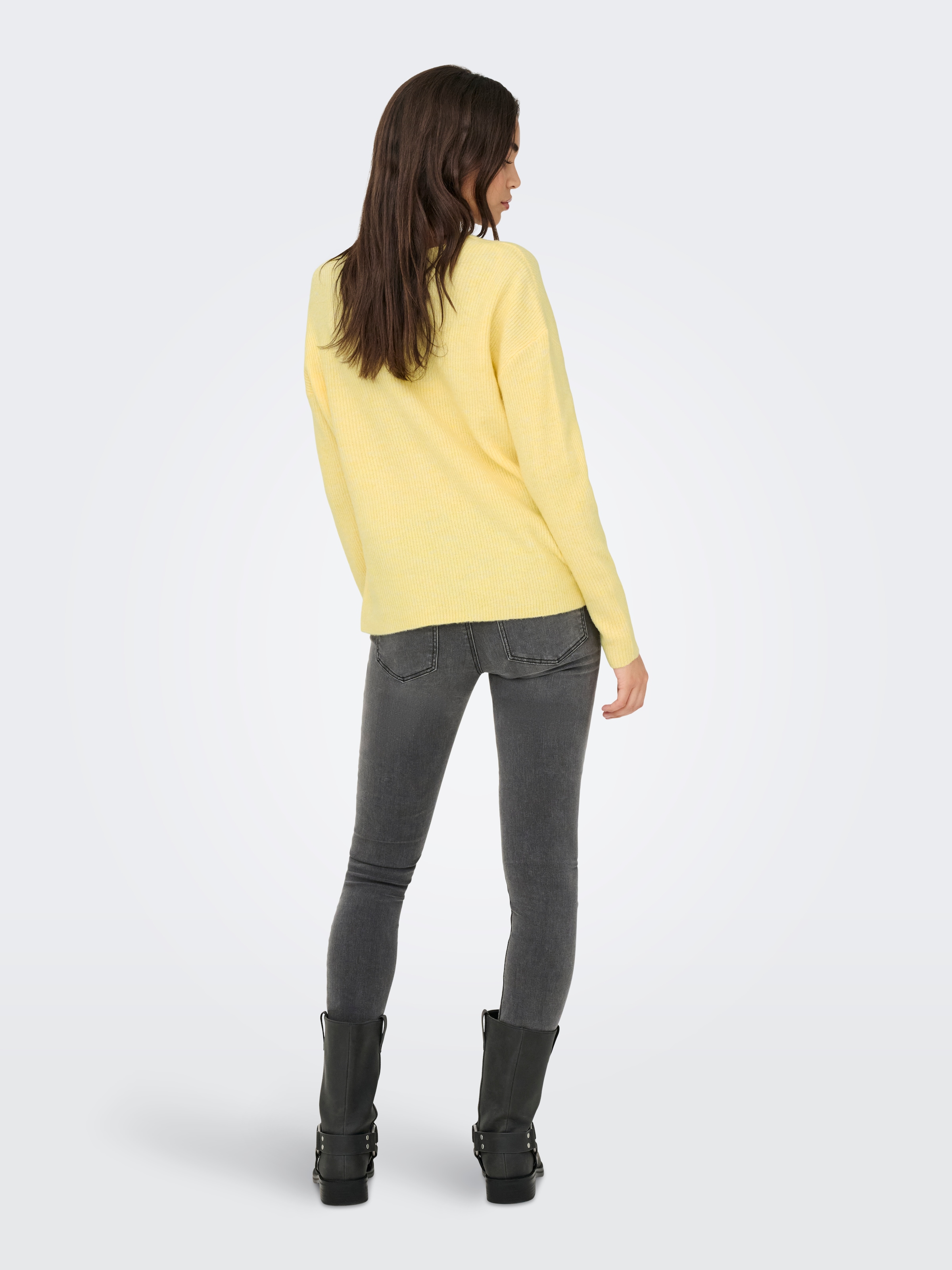 ONLY Pull col V »ONLCAMILLA V-NECK L/S PULLOVER KNT NOOS«