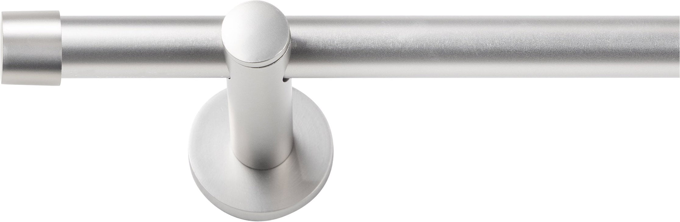 SN DECO GROUP Gardinenstange »Gardinenstange Brest Ø 19 mm, 1-läufig, Fixmass, verschraubt, Stahl« Ø 19 mm Fixmass;kürzbar