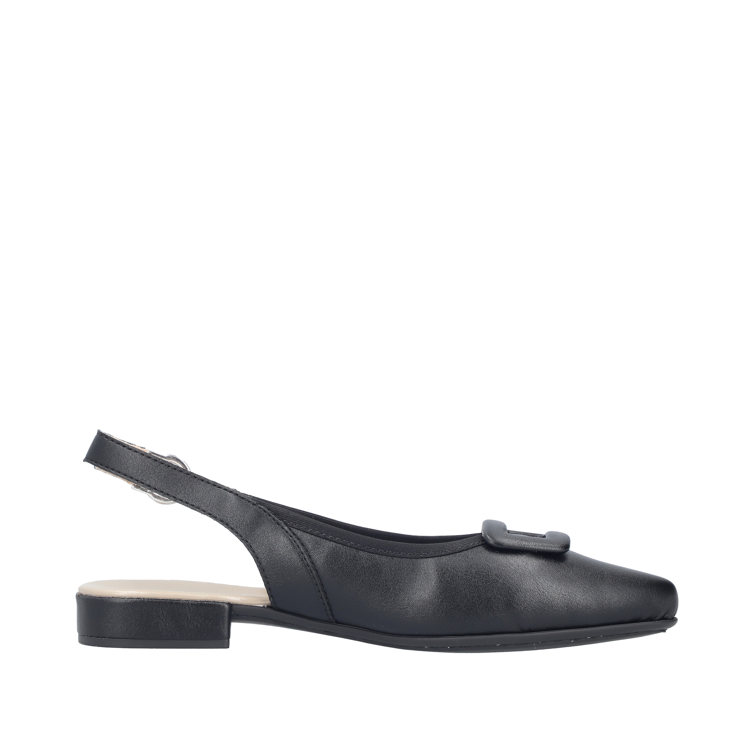 Rieker Slingsandale  Sabot, Sommerschuh, Blockabsatz, mit verstellbarem Riemchen