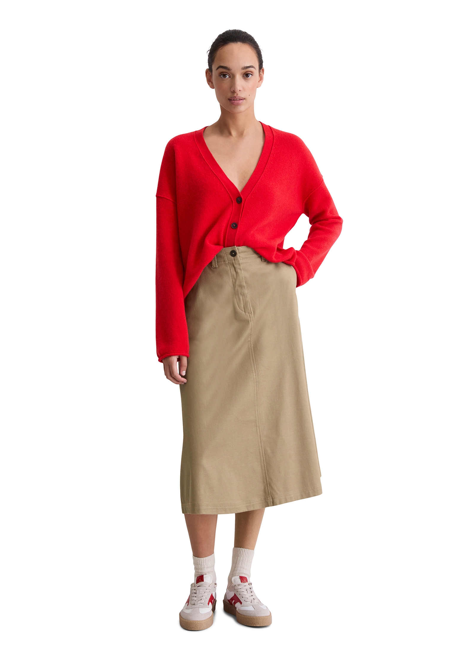 Marc O'Polo Strickjacke »oversized aus flauschiger Lambswool«