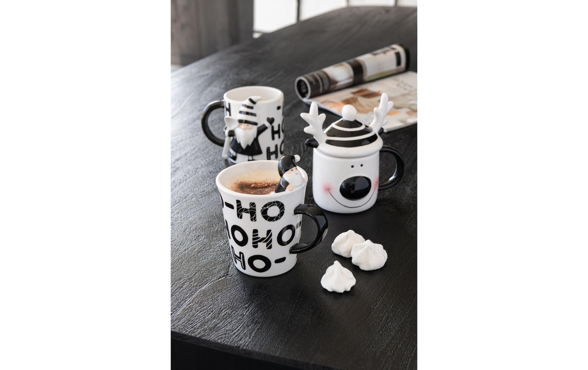   Tasse »Jolipa Becher Weihnachtsmann Dolomit Keramik «