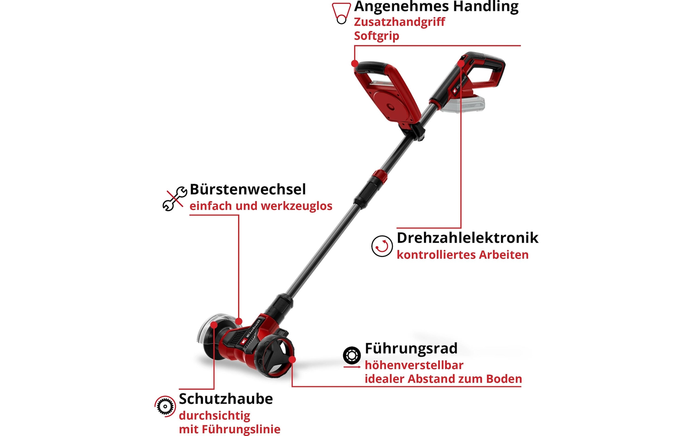 Einhell Akku-Fugenbürste »GE-CC 18/110 Li E-Solo« ohne Akku und Ladegerät