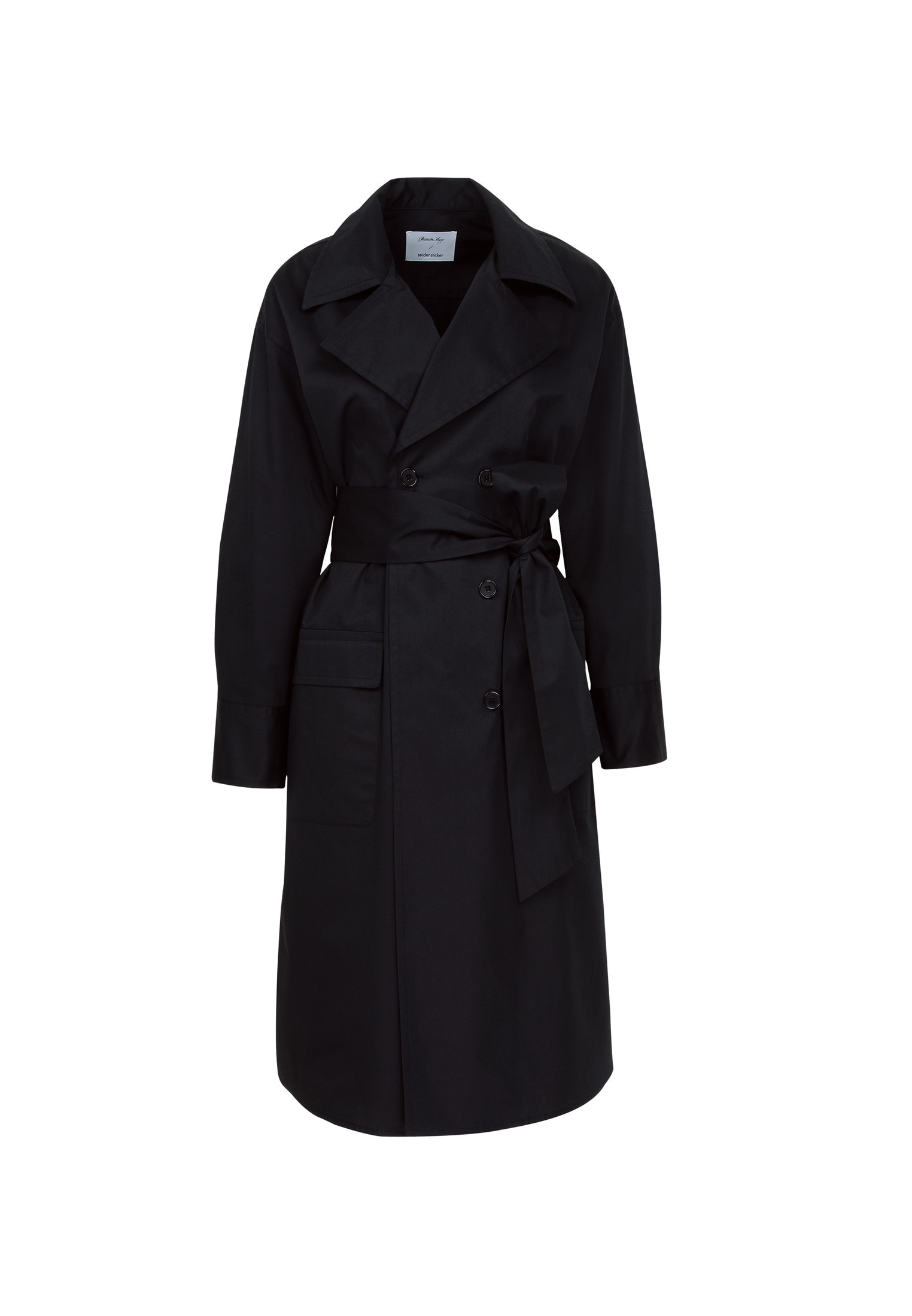 seidensticker Sommerkleid »Schwarze Rose« V-Neck Uni