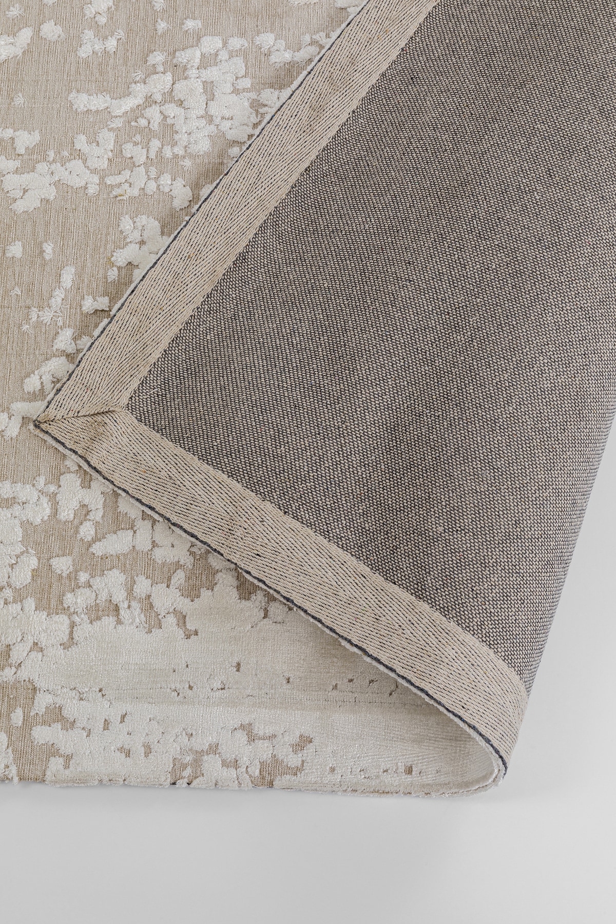 Kare Design Tapis »Silja Beige 200x300cm« Rectangulaire 1 mm Höhe