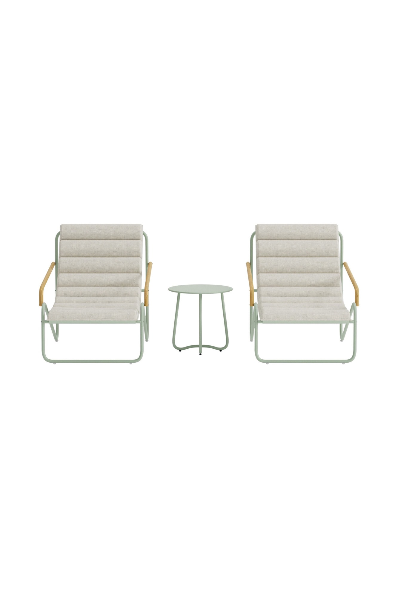 Venture Home Gartenlounge-Set »Ithaka, grosszügiges Outdoor-Set für hohen Sitzkomfort« 3 tlg. Loungemöbel mit Stoffbezug, angenehm, weich