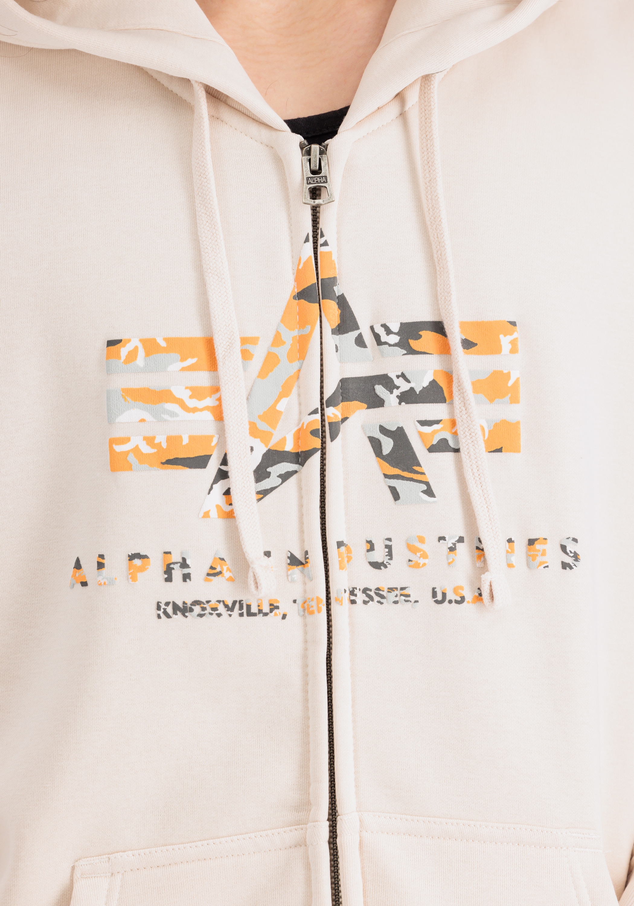 Alpha Industries Hoodie »Basic Zip Hoodie PP Camo«
