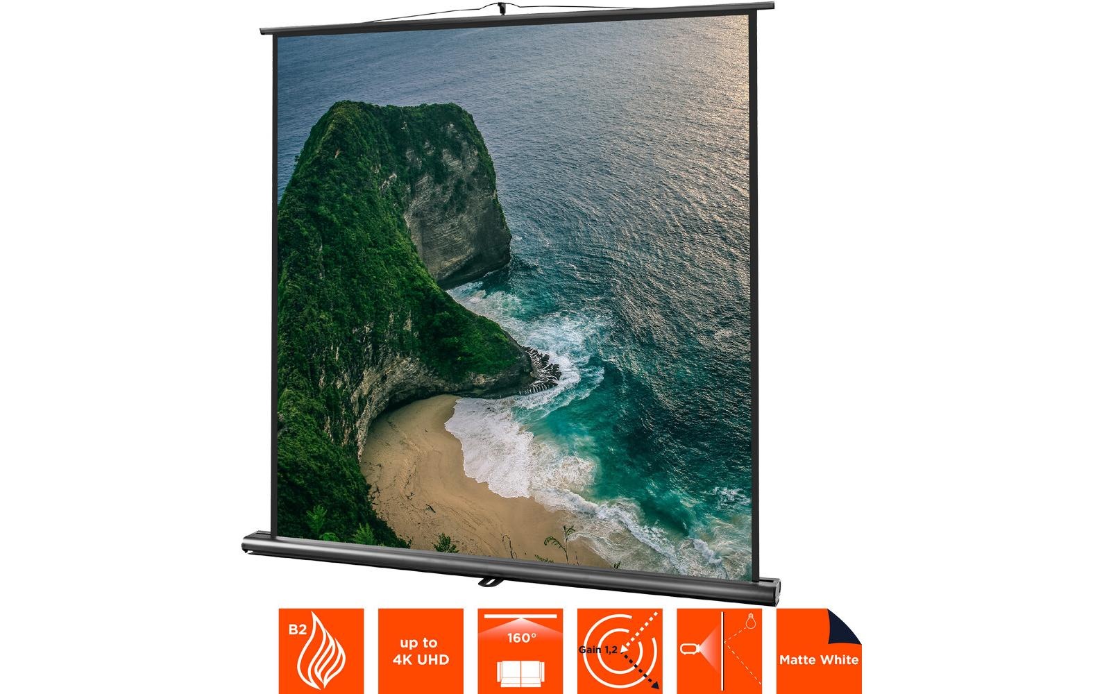 Celexon Rahmenleinwand »Ultramobil Pro 120x120cm«