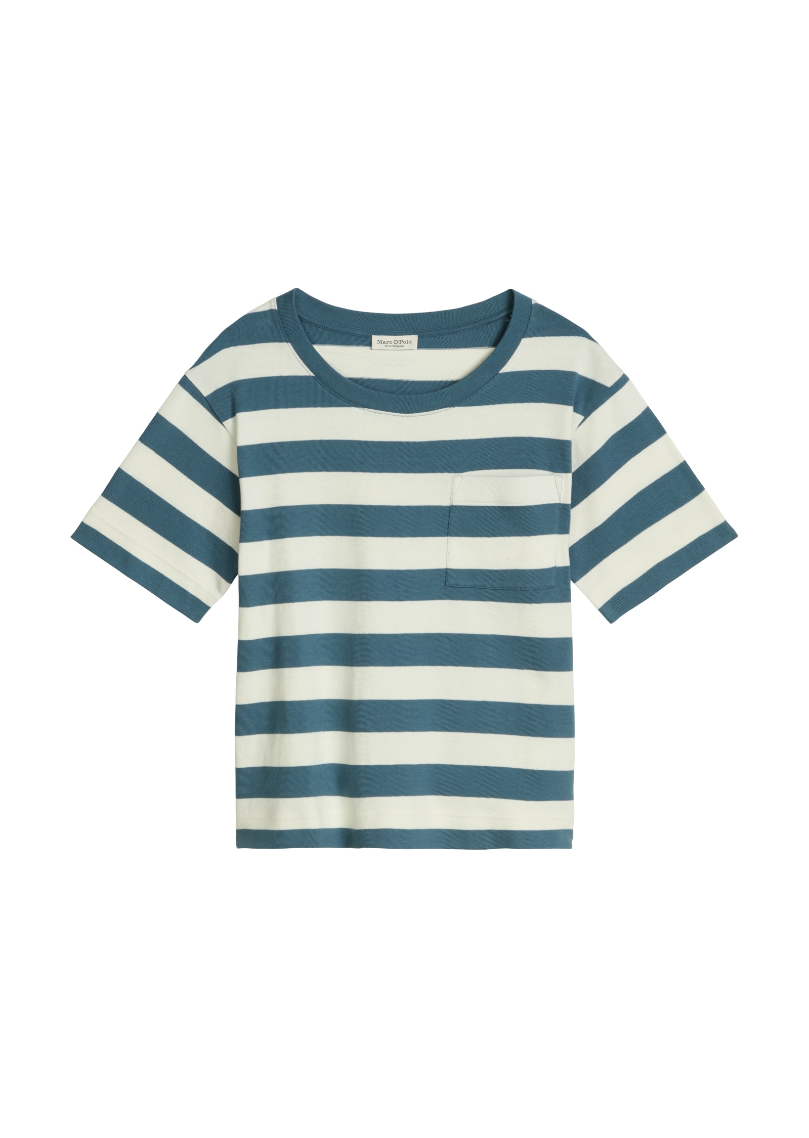 Marc O'Polo T-shirt rayé, loose en jersey simple doux