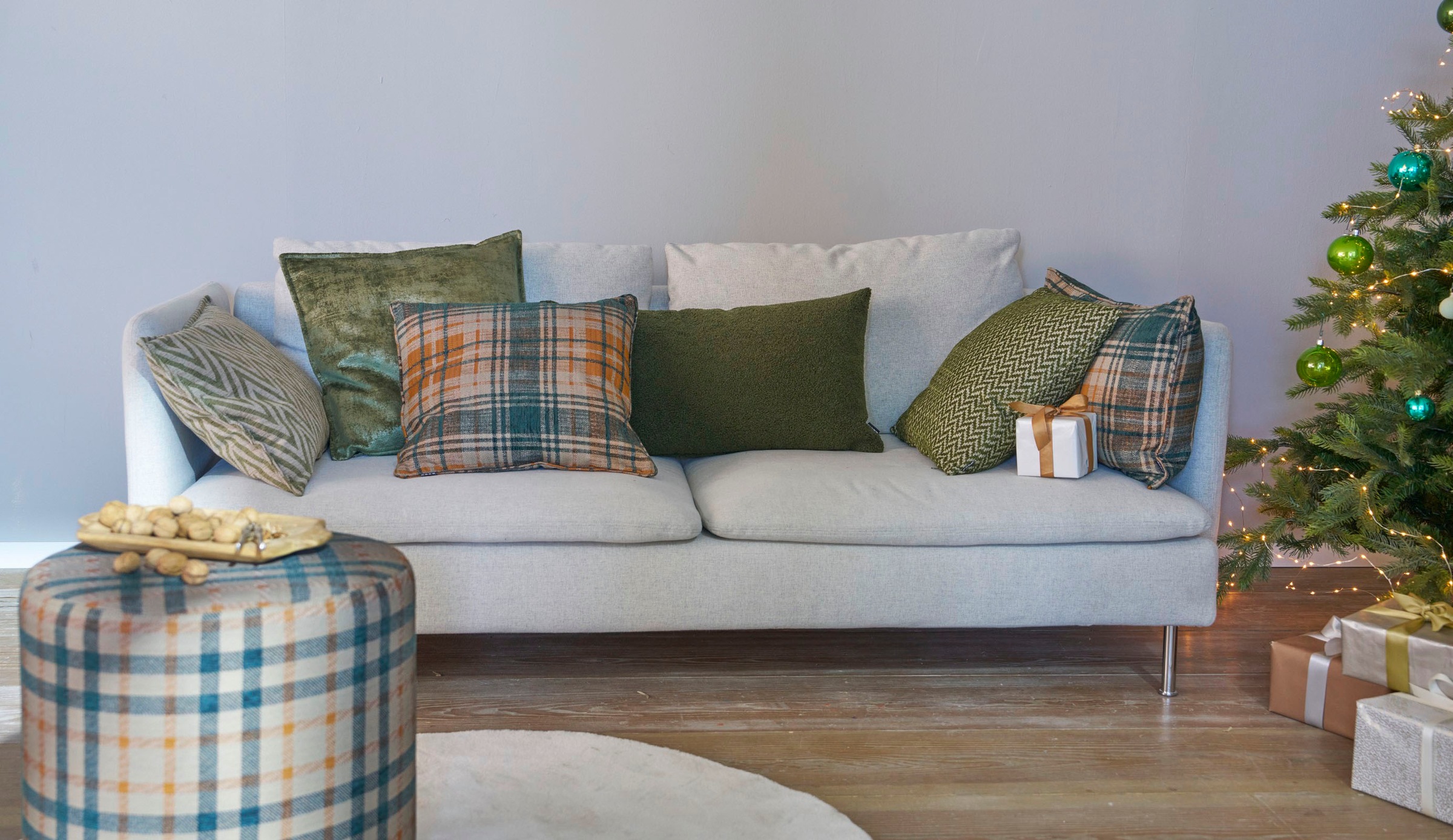 H.O.C.K. Dekokissen »Fino« Teddy-Plüsch, wärmend, inkl. Füllung, Bezug mit Reissverschluss