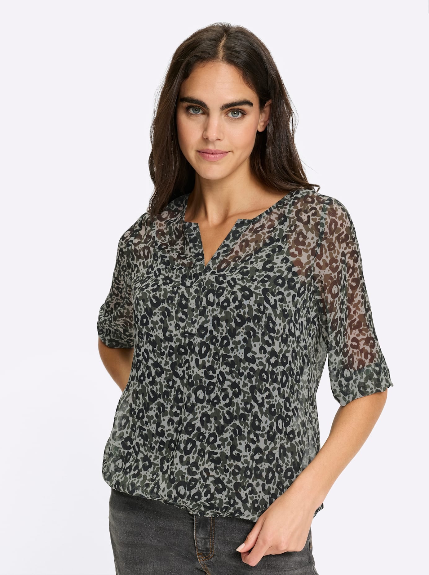 heine Blouse à manches longues