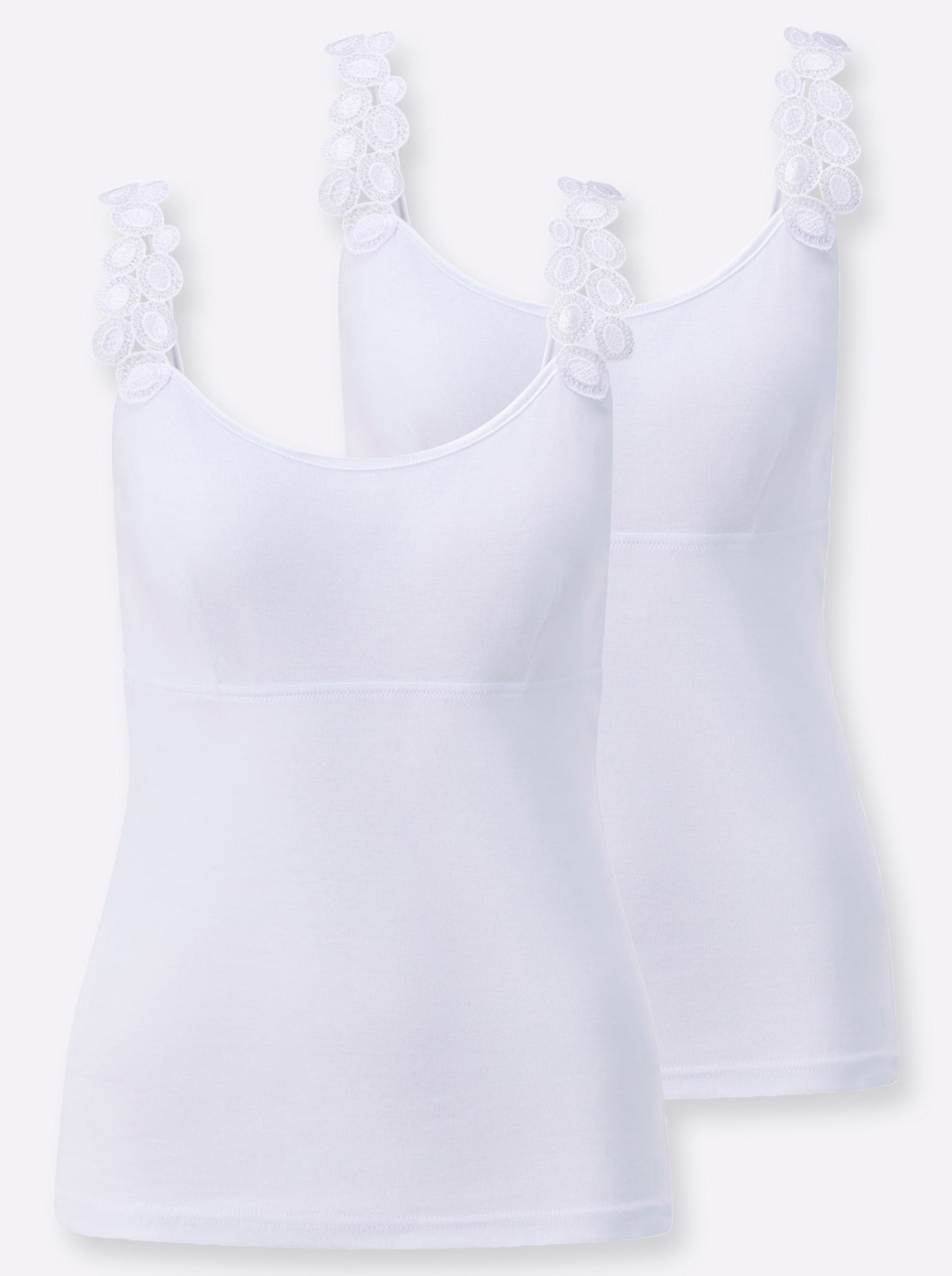 wäschepur Chemise soutien-gorge pack de 2 pièces, 2 pièces