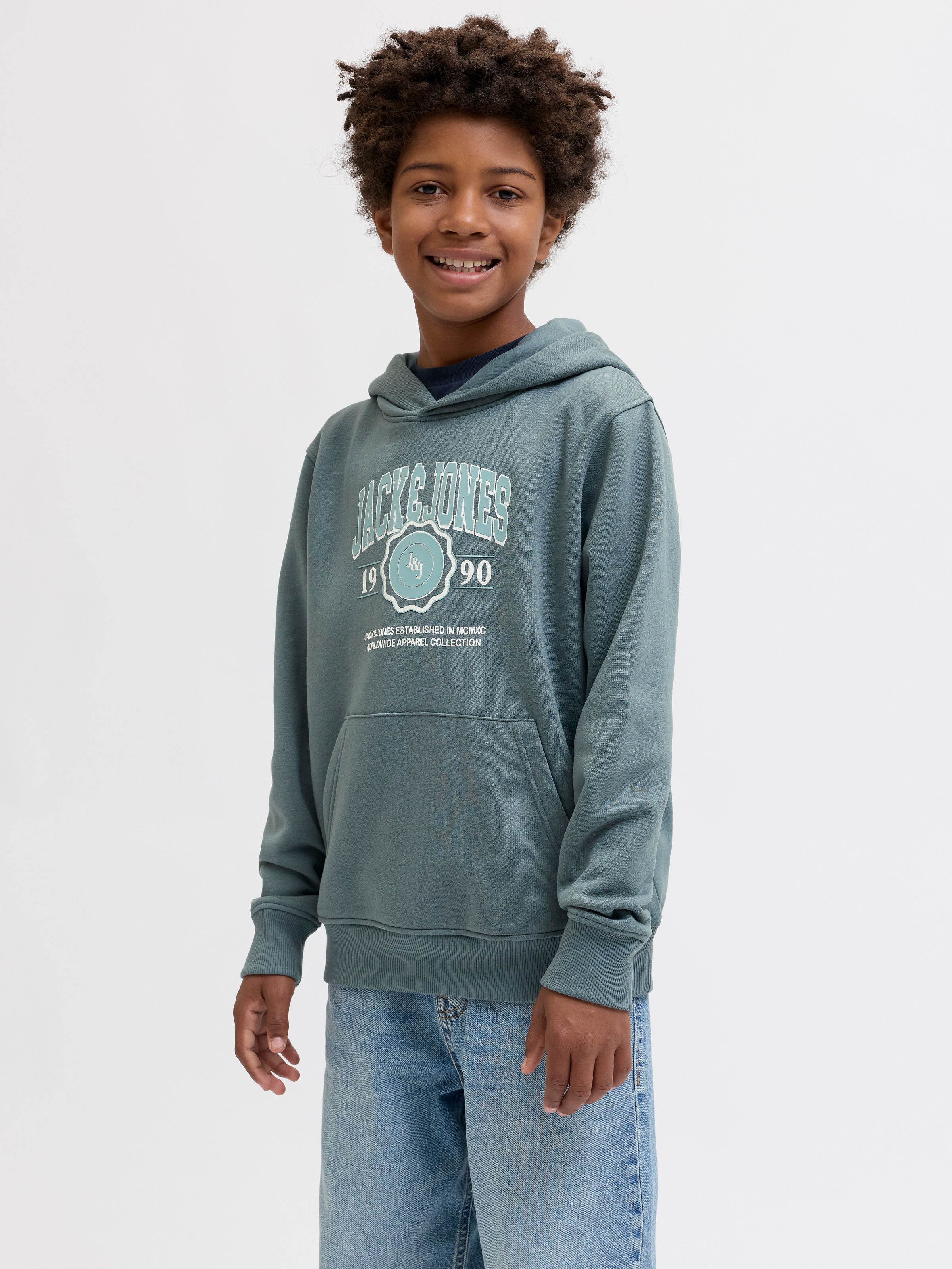 Jack & Jones Junior Sweat à capuche »JJMAKO SWEAT HOOD JNR«
