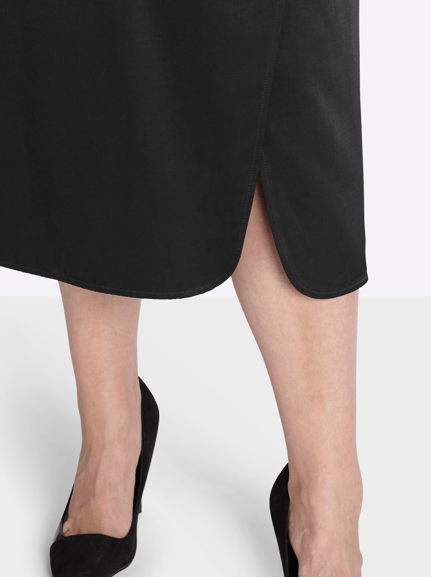 Sheego Jupe en satin
