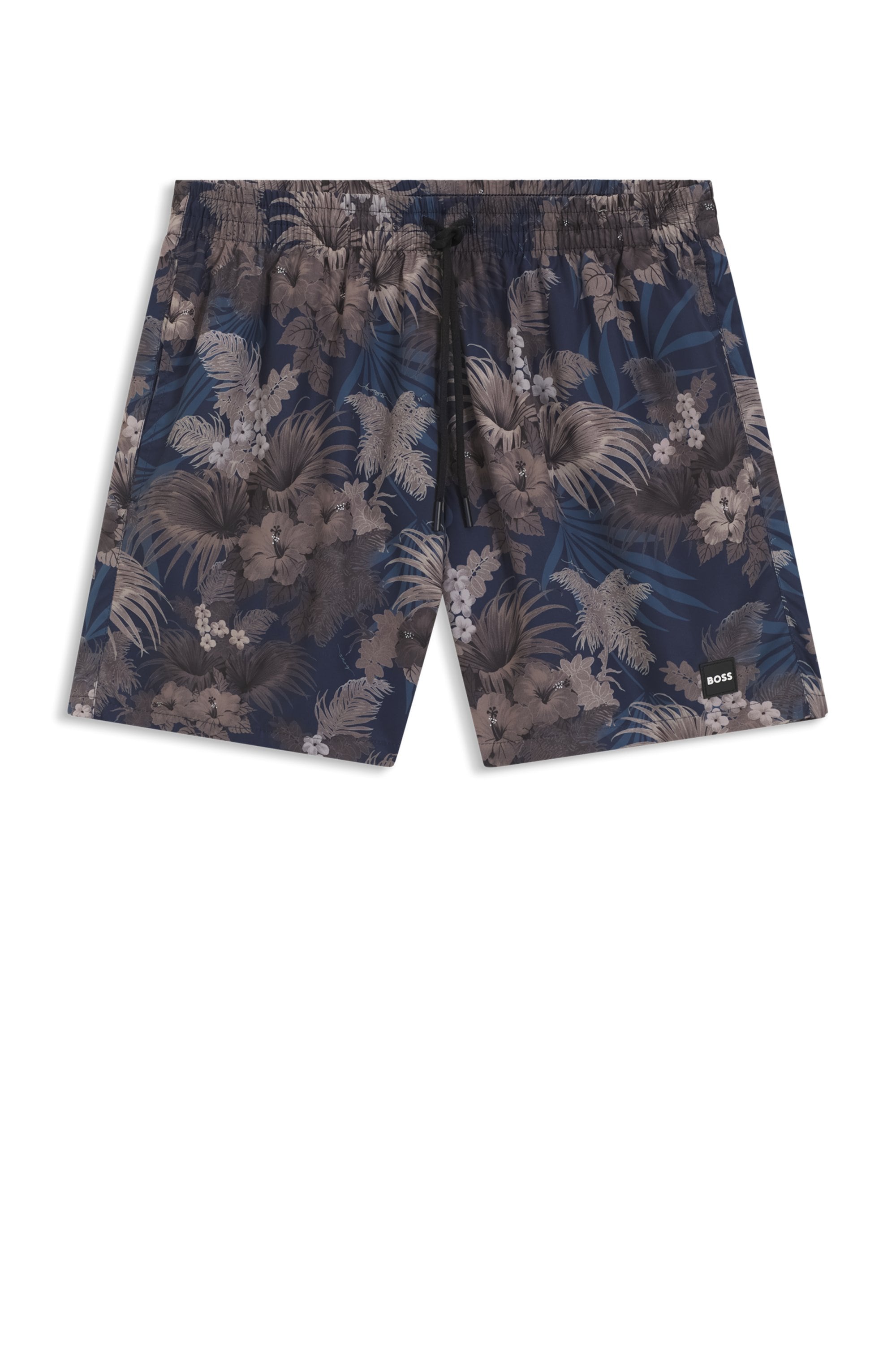 BOSS Badeshorts »Piranha« mit buntem Alloverdruck