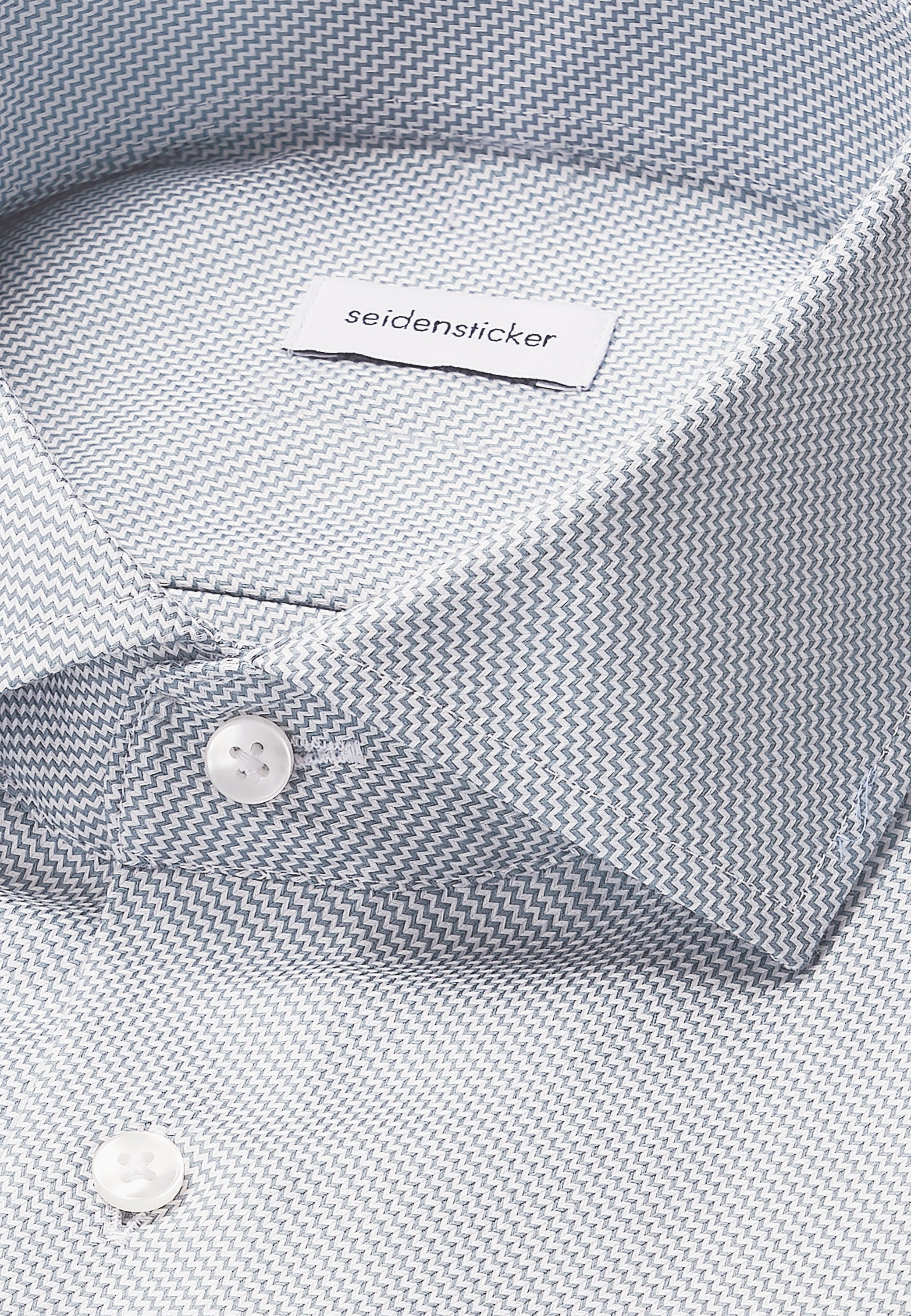 seidensticker Businesshemd »Schwarze Rose« X-Slim 1/1 Kentkragen Struktur