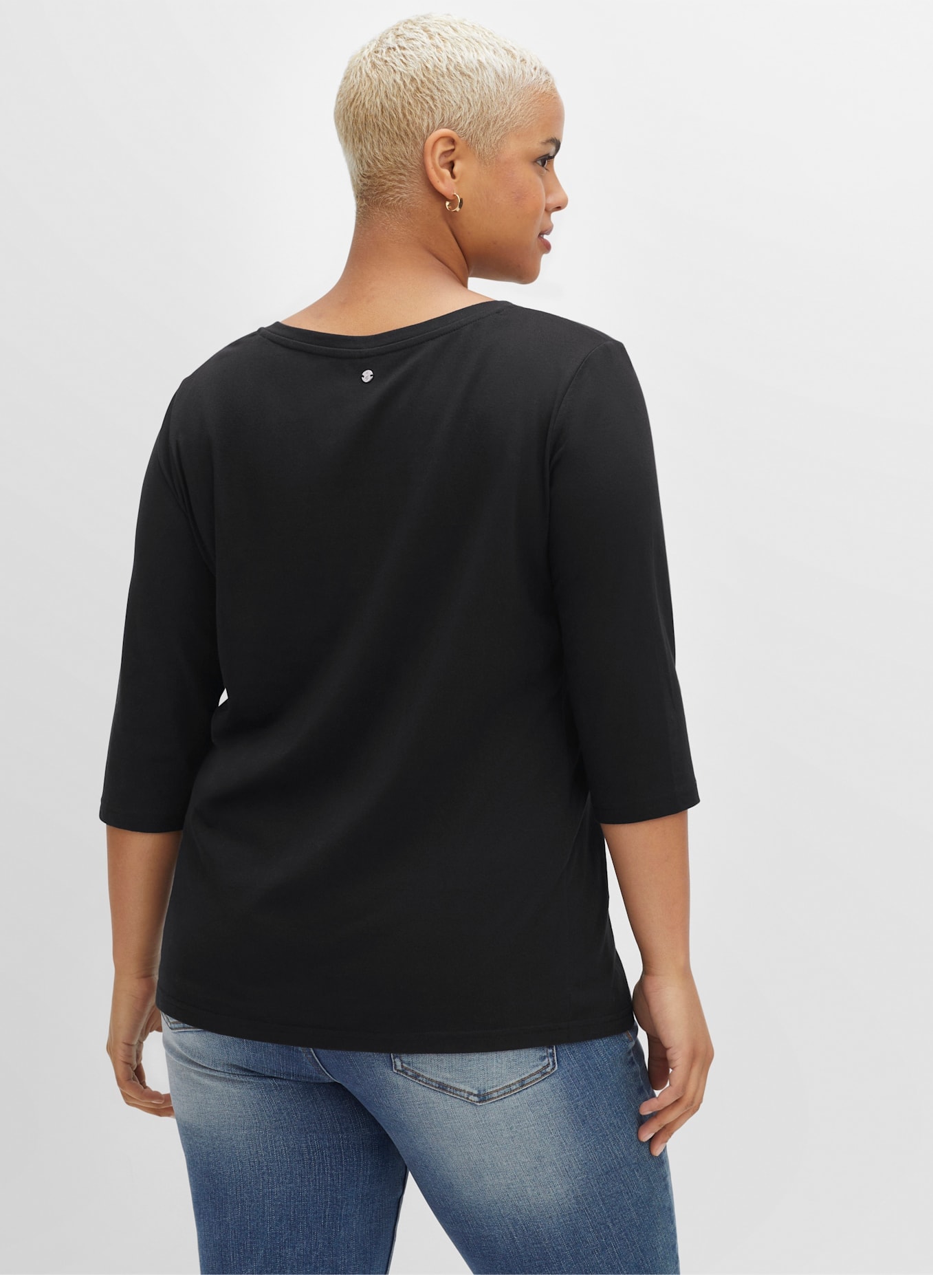 Sheego 3/4-Arm-Shirt »3/4-Arm-Shirt« 1 Stk. tlg.