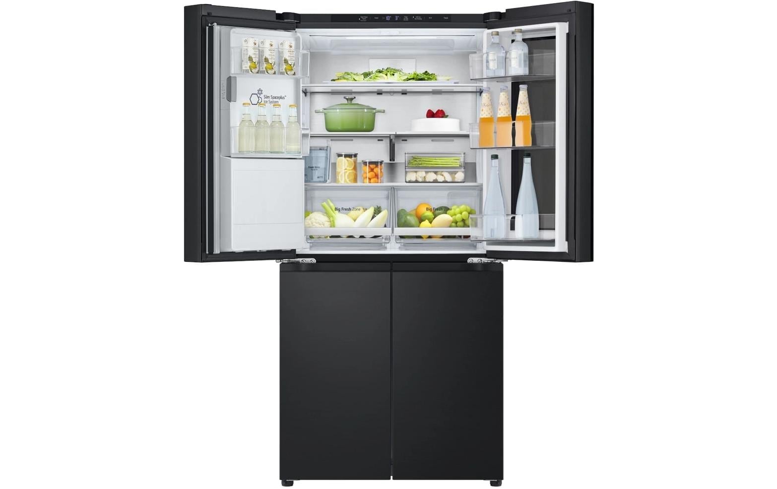 LG Side-by-Side »GMG761EPAE« 178,7 cm hoch 83,5 cm breit InstaView®, DoorCooling+®