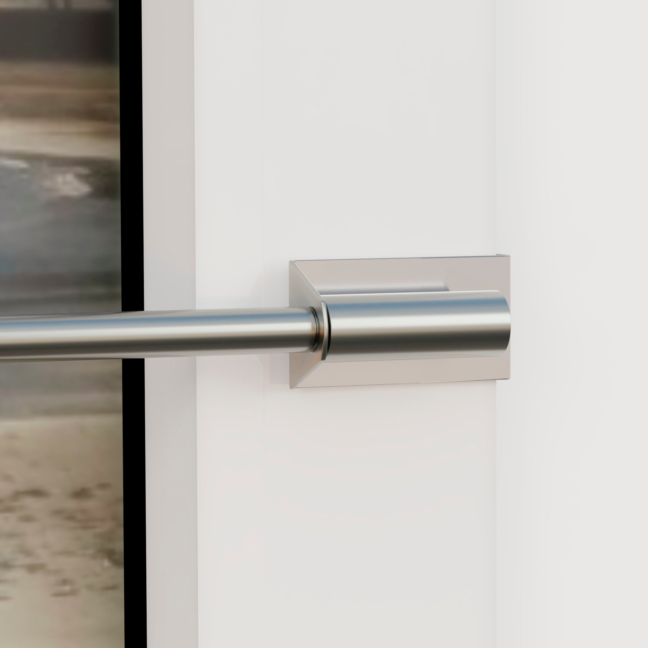 indeko Scheibenstange »Twist« Ø 9 mm 1 läufig-läufig ausziehbar stufenlos verstellbare Klemmstange bzw. Spannstange