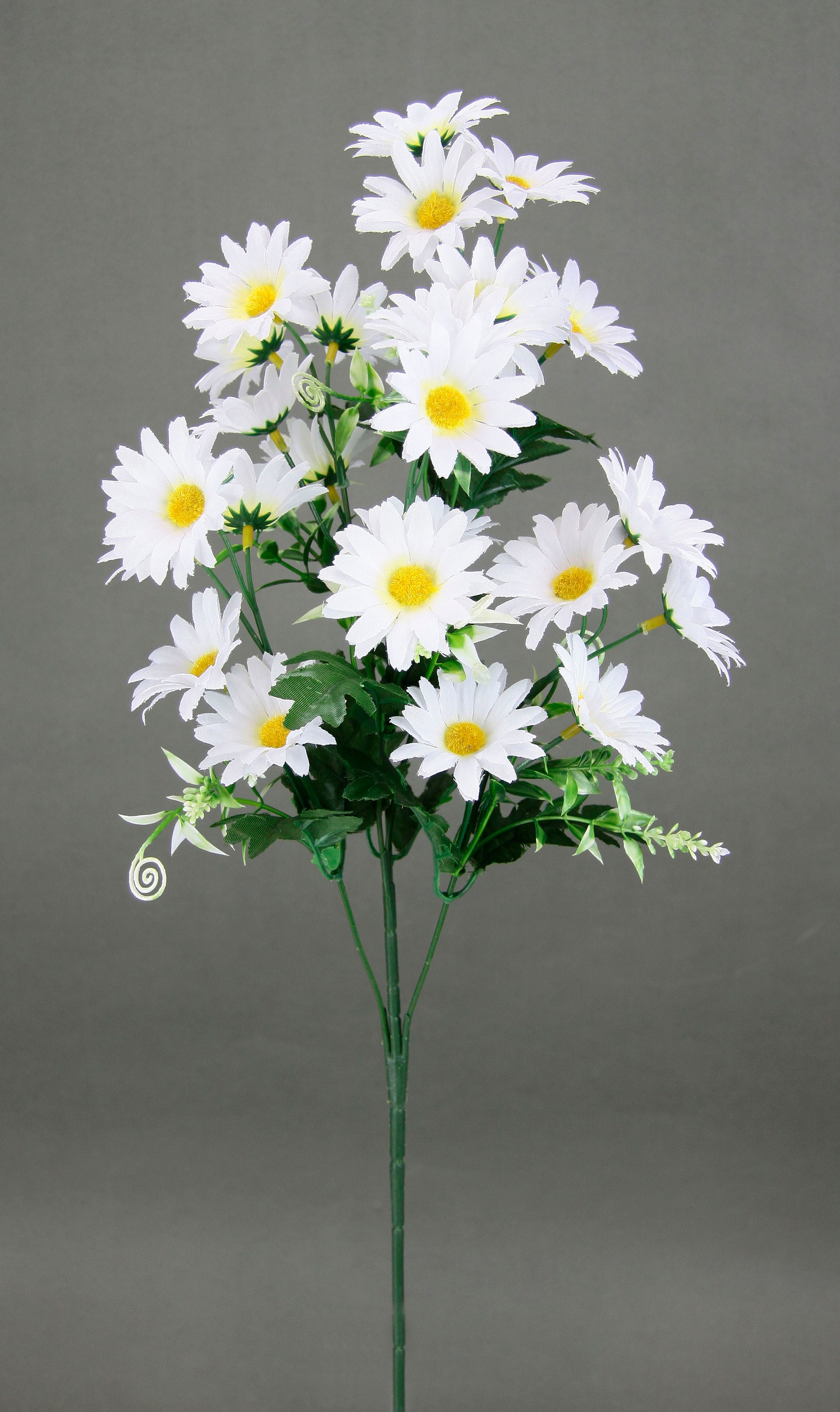 I.GE.A. Fleur artificielle »Margeritenzweig« 5er Set Narzisse künstliche Blume Ostern Seidenblume Frühjahrsdeko