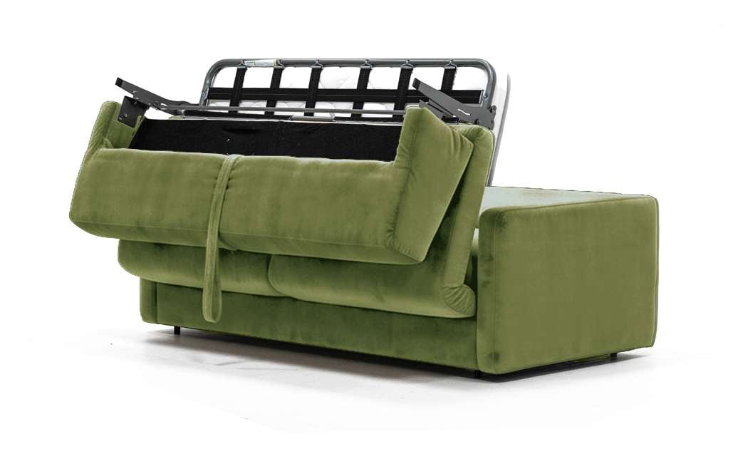 Egoitaliano Schlafsofa »Moby Designsofa - 2-Sitzer mit Dauerschlaffunktion« Made in Italy, Luxus-Microfaser & hoher Liegekomfort, 140x190 cm