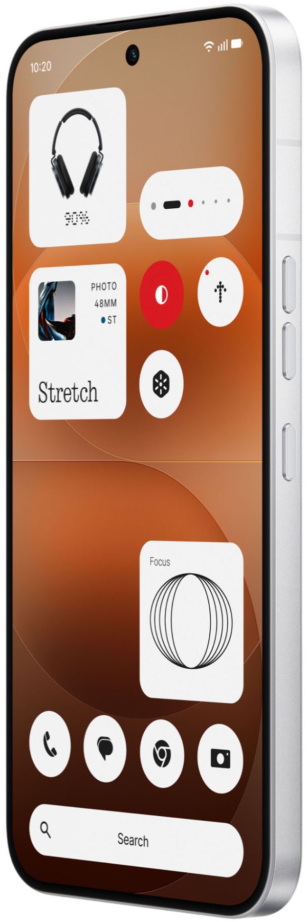 NOTHING Smartphone »Phone (4a) Pro« silber